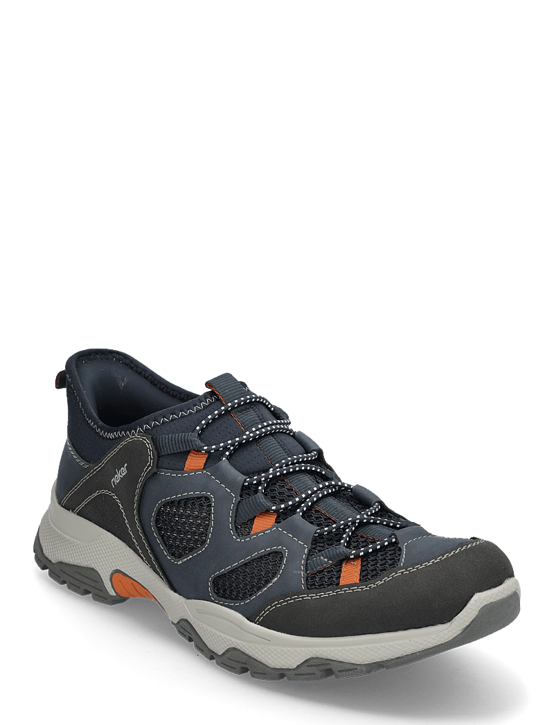 Rieker Rieker Men's Shoes B8350-14 Blue (RIEB8350) Hiking shoes