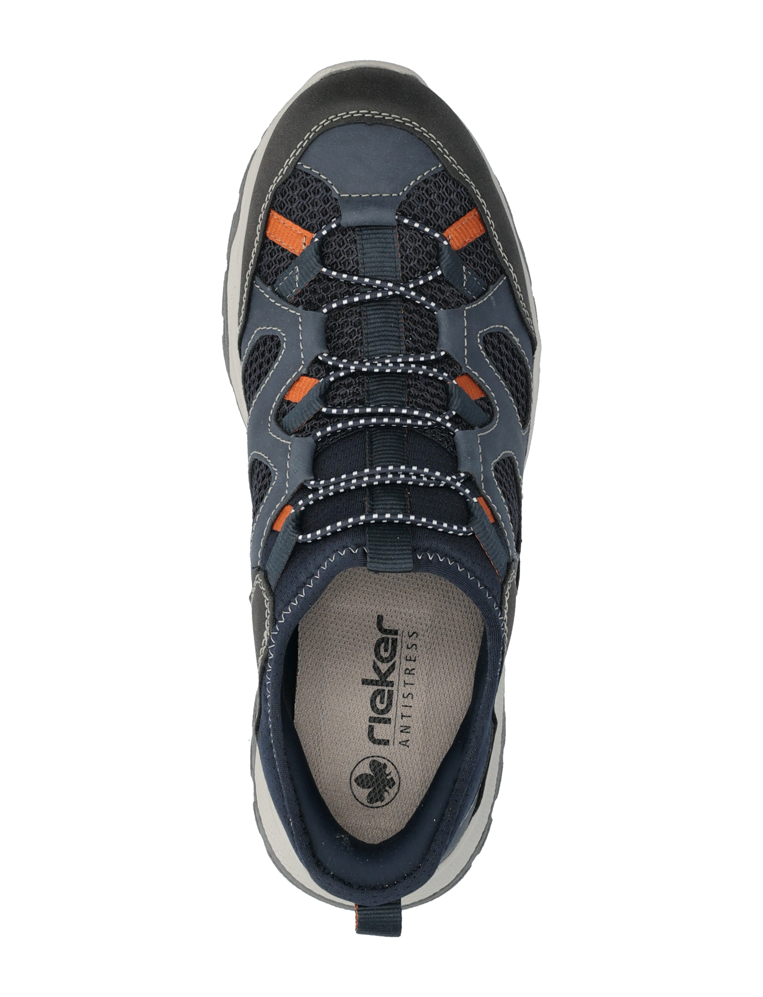 Rieker - Rieker Men's shoes B8350-14 Blue - hiking shoes - blue - 3