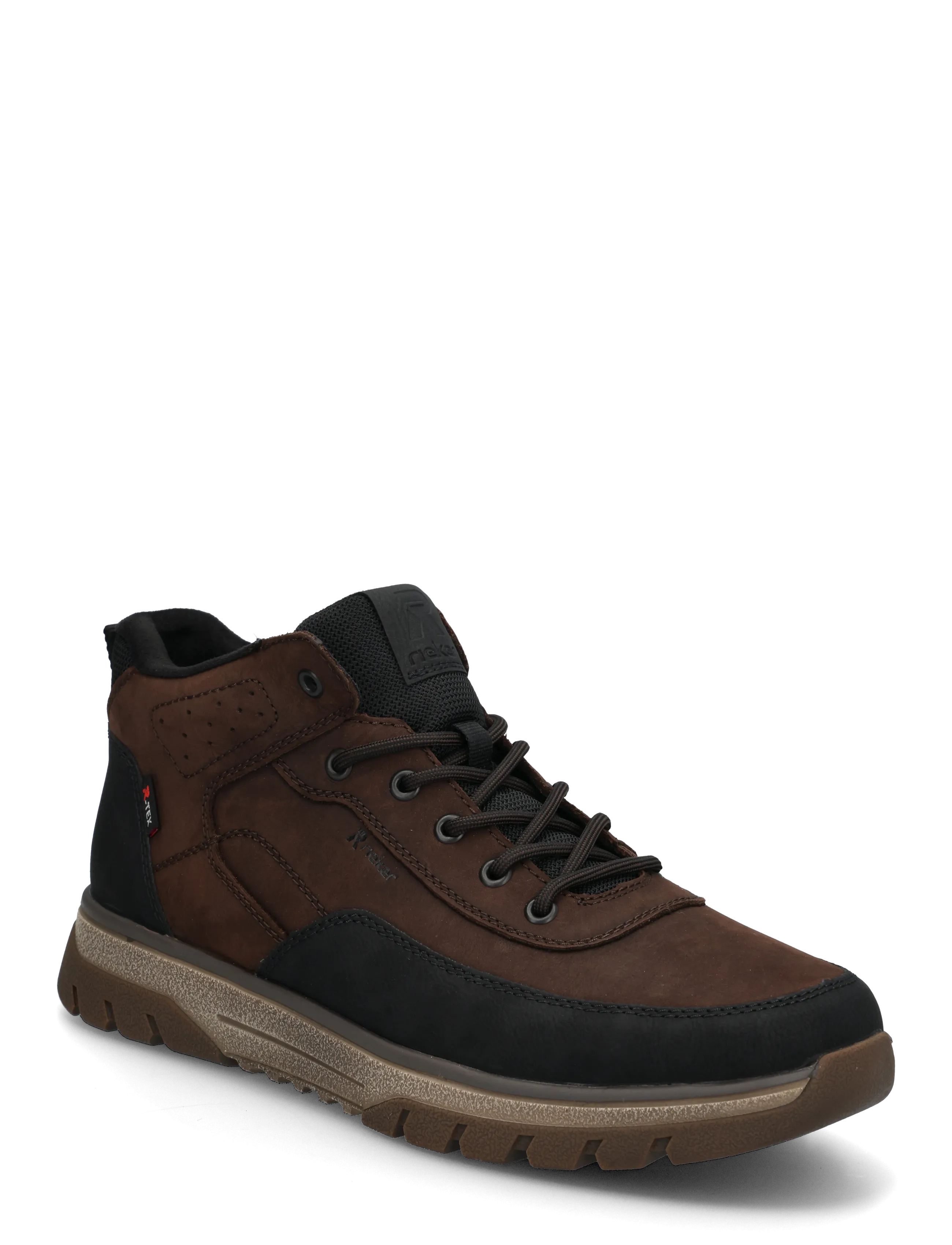 Rieker Rieker Mens short boots B9303-14 blue combination - Rieker - BROWN / brown