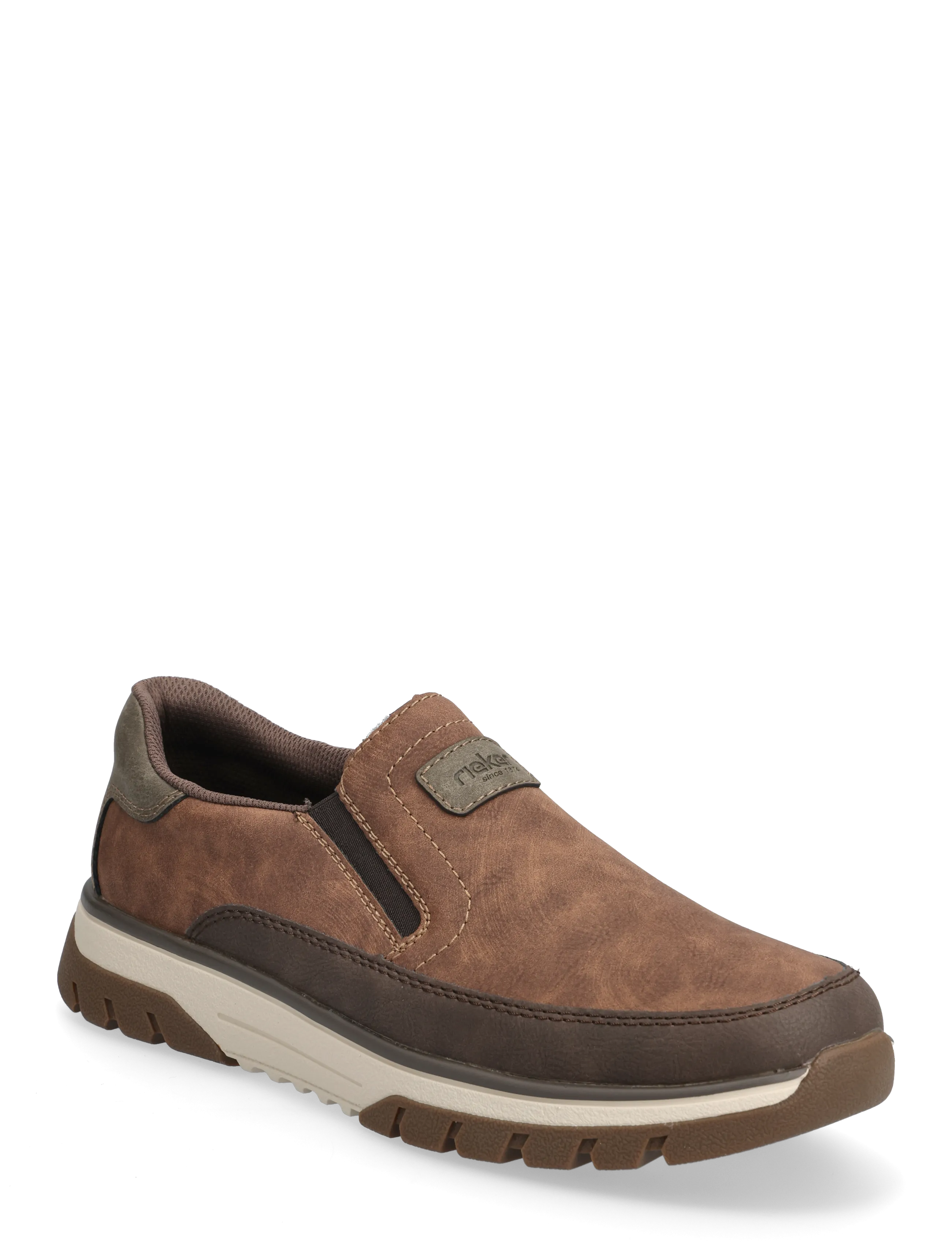 Rieker B9350 - Slip-on sneakers - BROWN / brown