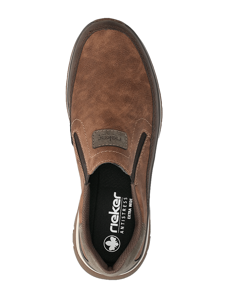 Rieker - B9350 - slip on sneakers - brown - 3