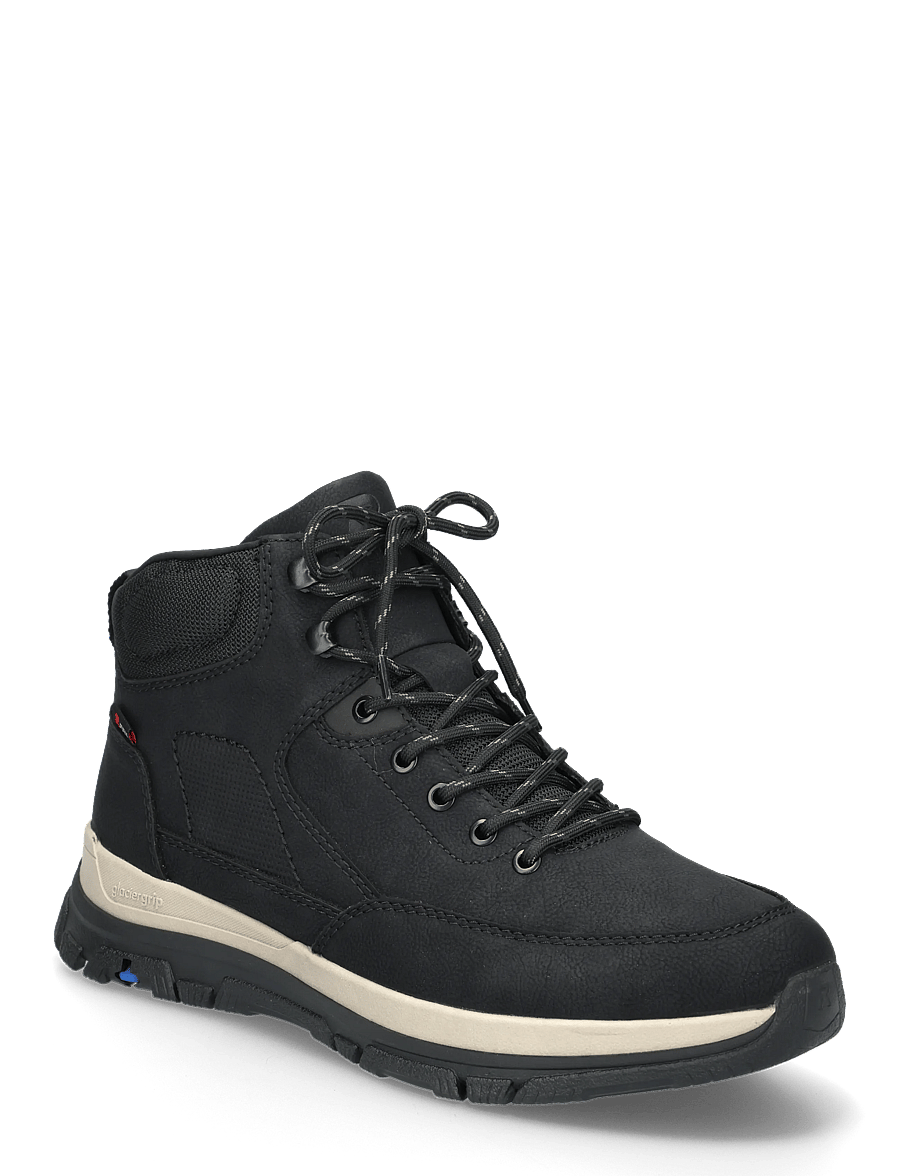 Rieker - Rieker Men's boots B9501-24 Brown - laced boots - black - 0
