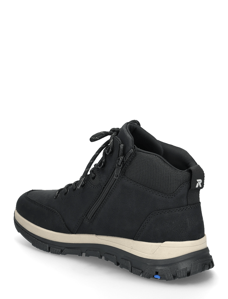 Rieker - Rieker Men's boots B9501-24 Brown - laced boots - black - 1