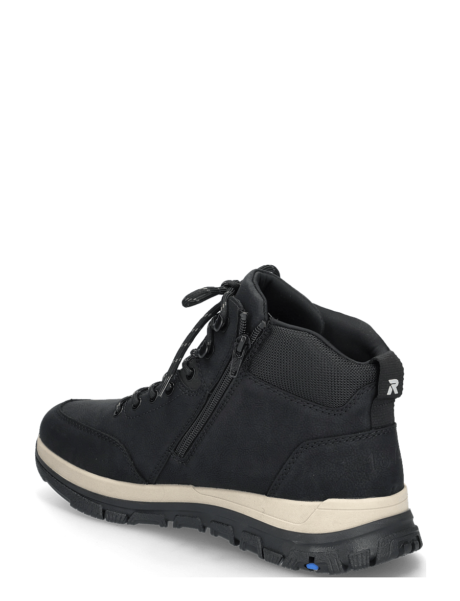 Rieker - B9501-00 - laced boots - black - 1