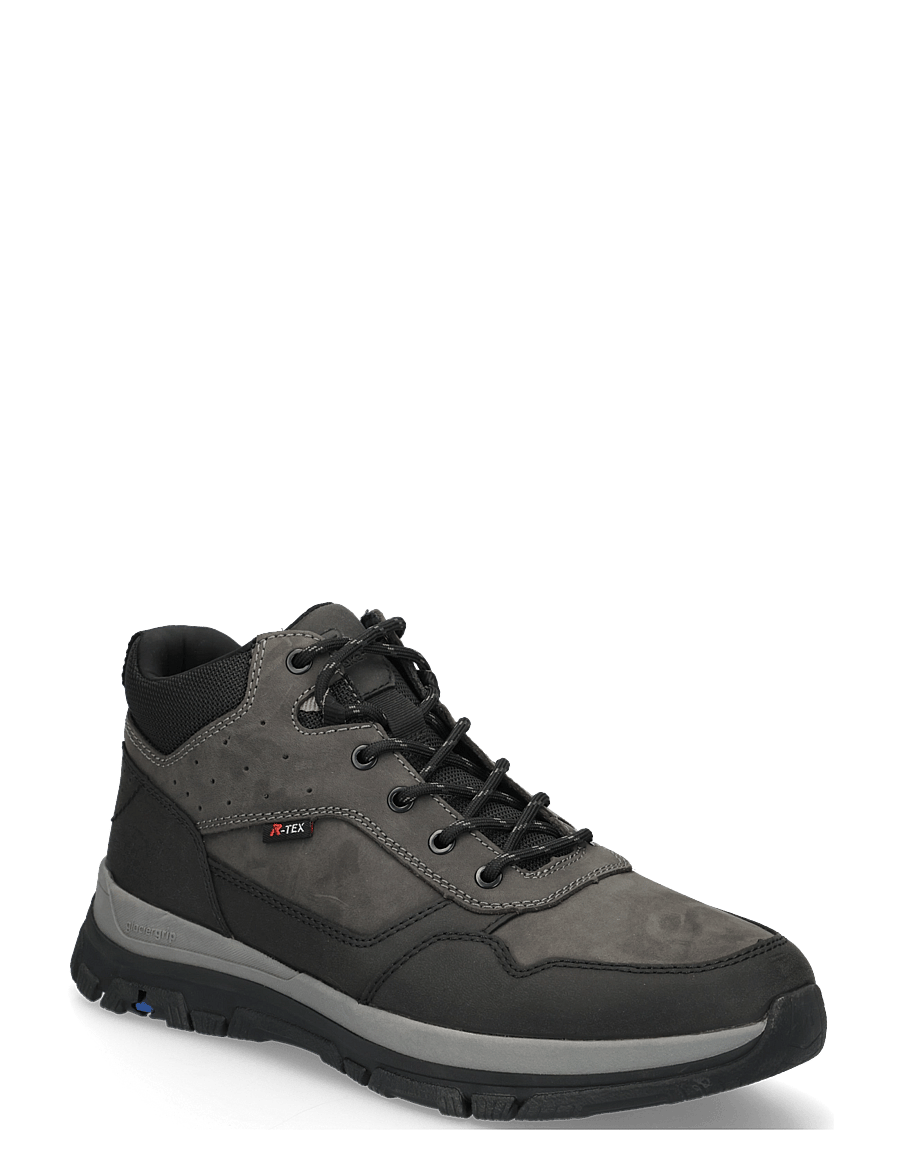 Rieker - B9502-42 - kängor med snörning - grey - 0