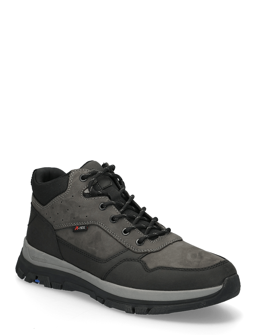 Rieker - B9502-42 - kängor med snörning - grey - 0