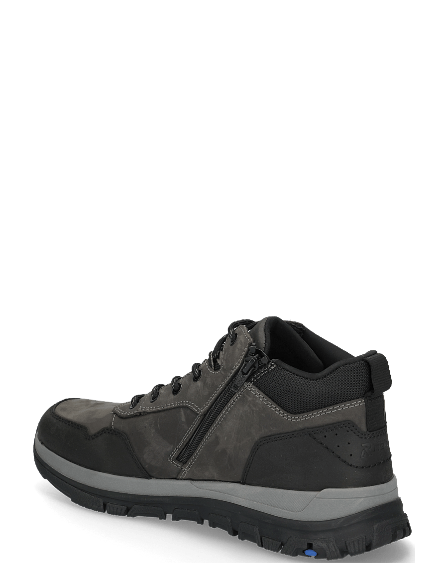 Rieker - B9502-42 - kängor med snörning - grey - 1