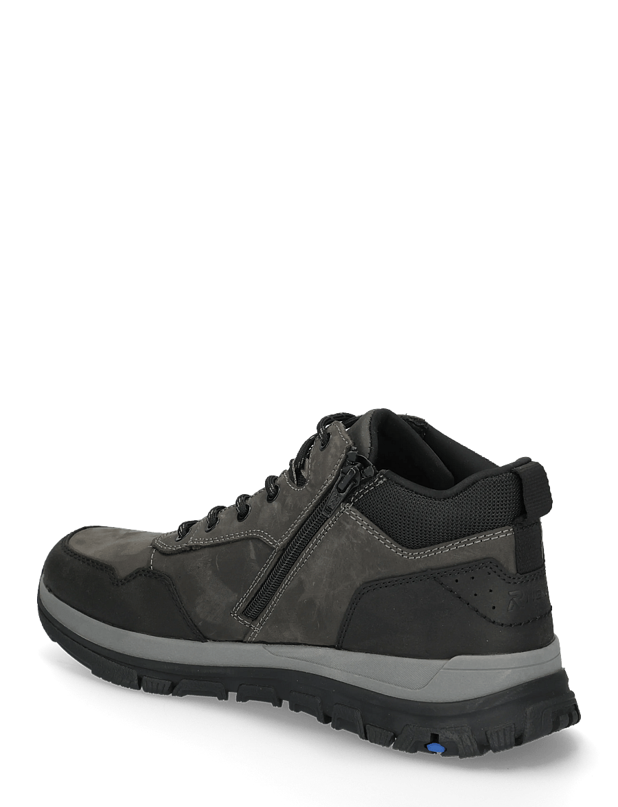 Rieker - B9502-42 - kängor med snörning - grey - 1
