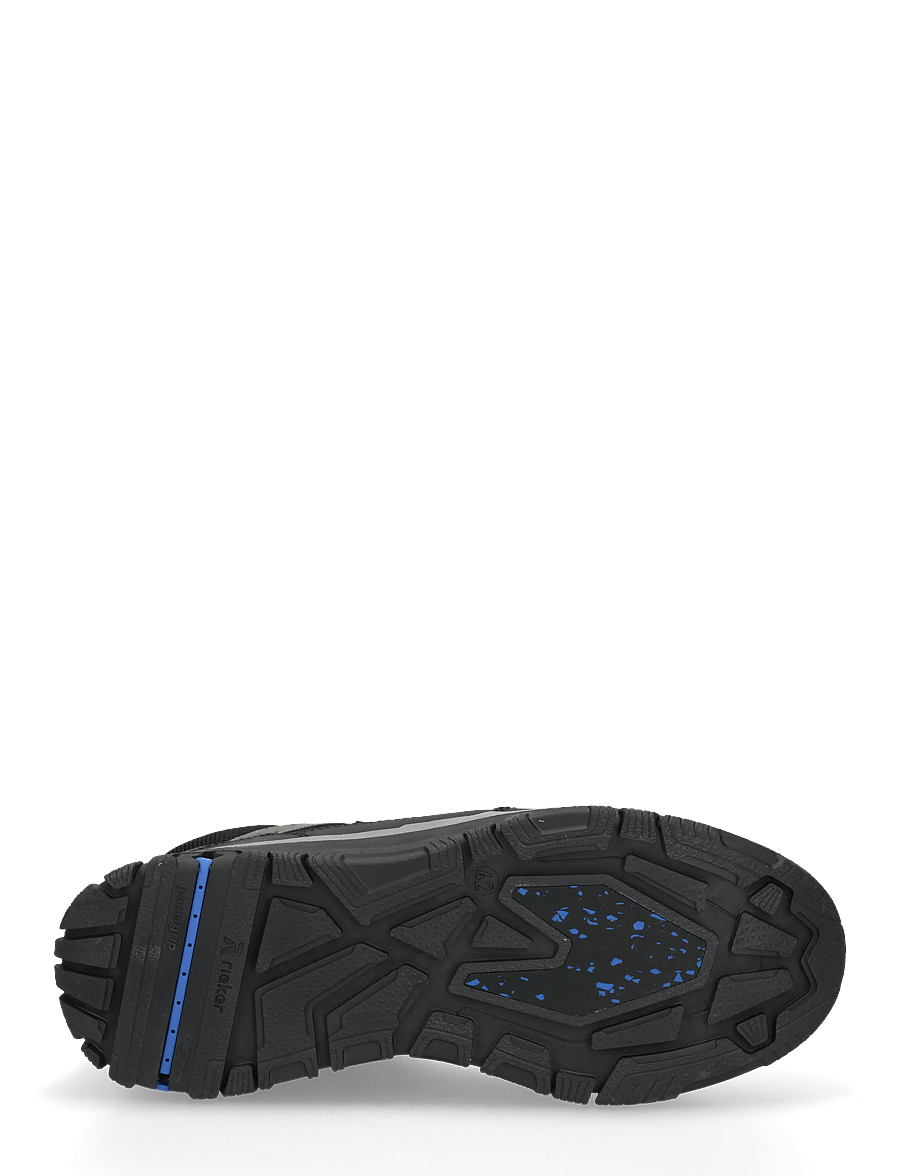 Rieker - B9502-42 - kängor med snörning - grey - 4
