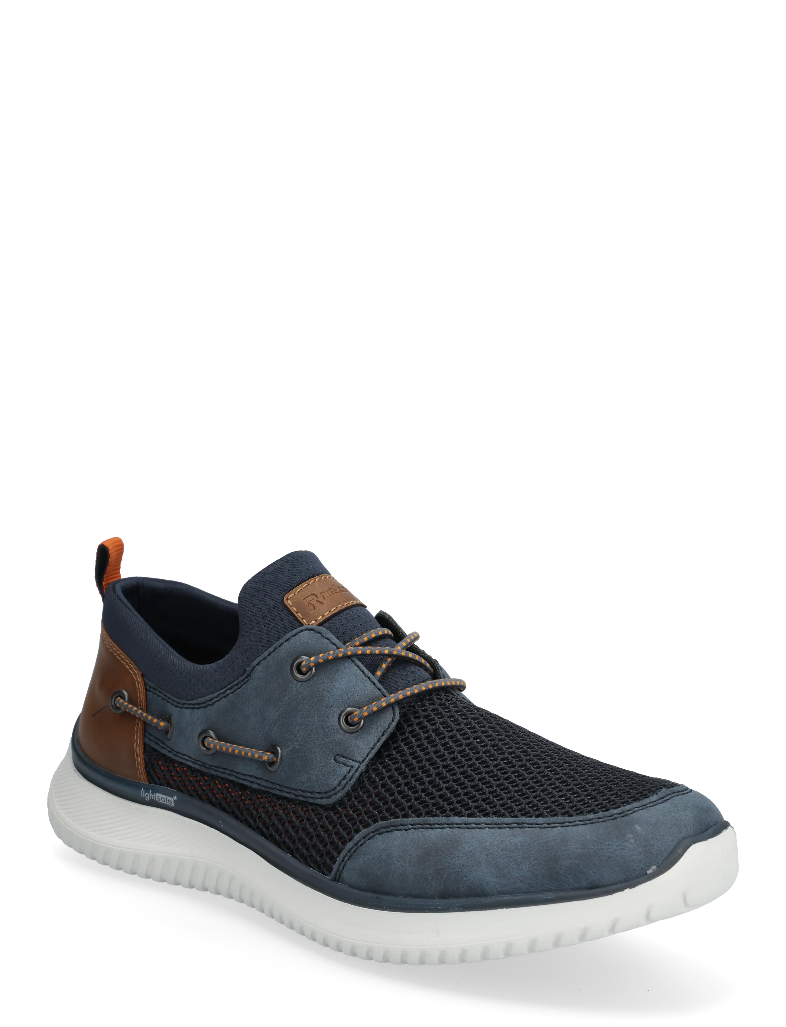 RIEKER Rieker Herren's Schuhe B9643-64 Beige Navy - 46 - Herren