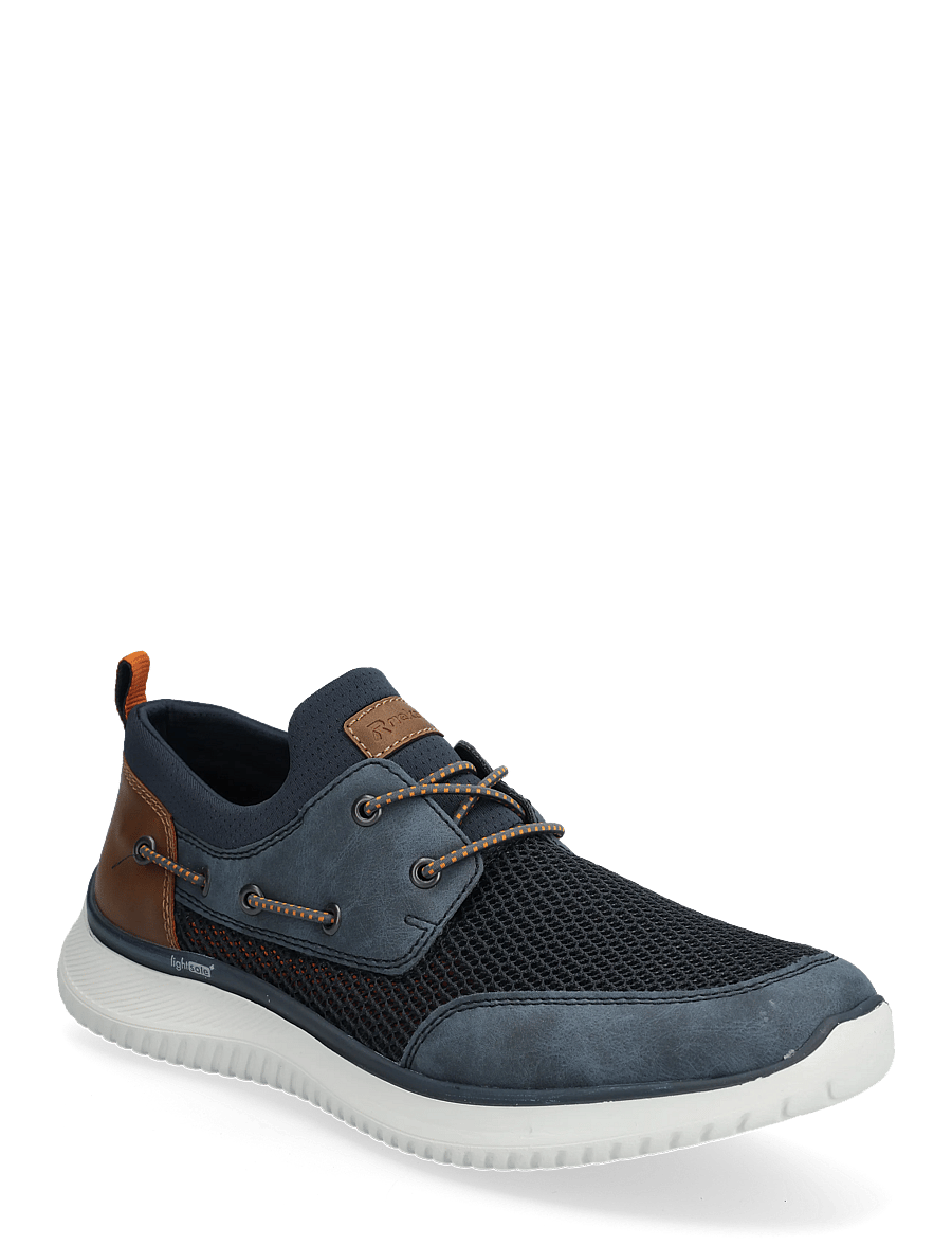 Rieker - Rieker Men's shoes B9643-64 Beige - low tops - blue - 0