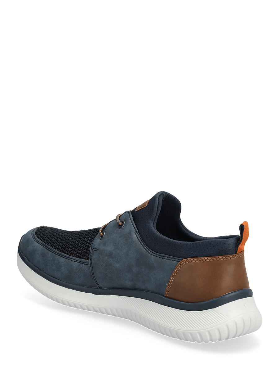 Rieker - Rieker Men's shoes B9643-64 Beige - low tops - blue - 2