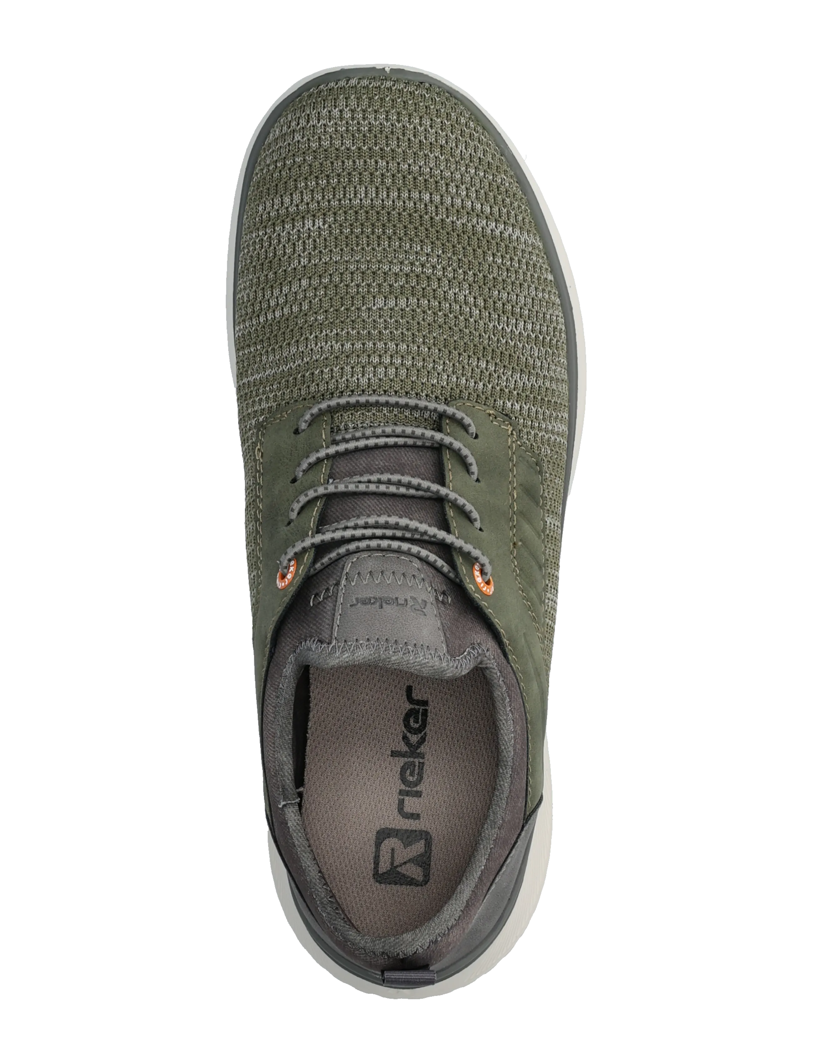 Rieker - B9651-14 - lave sneakers - green - 3