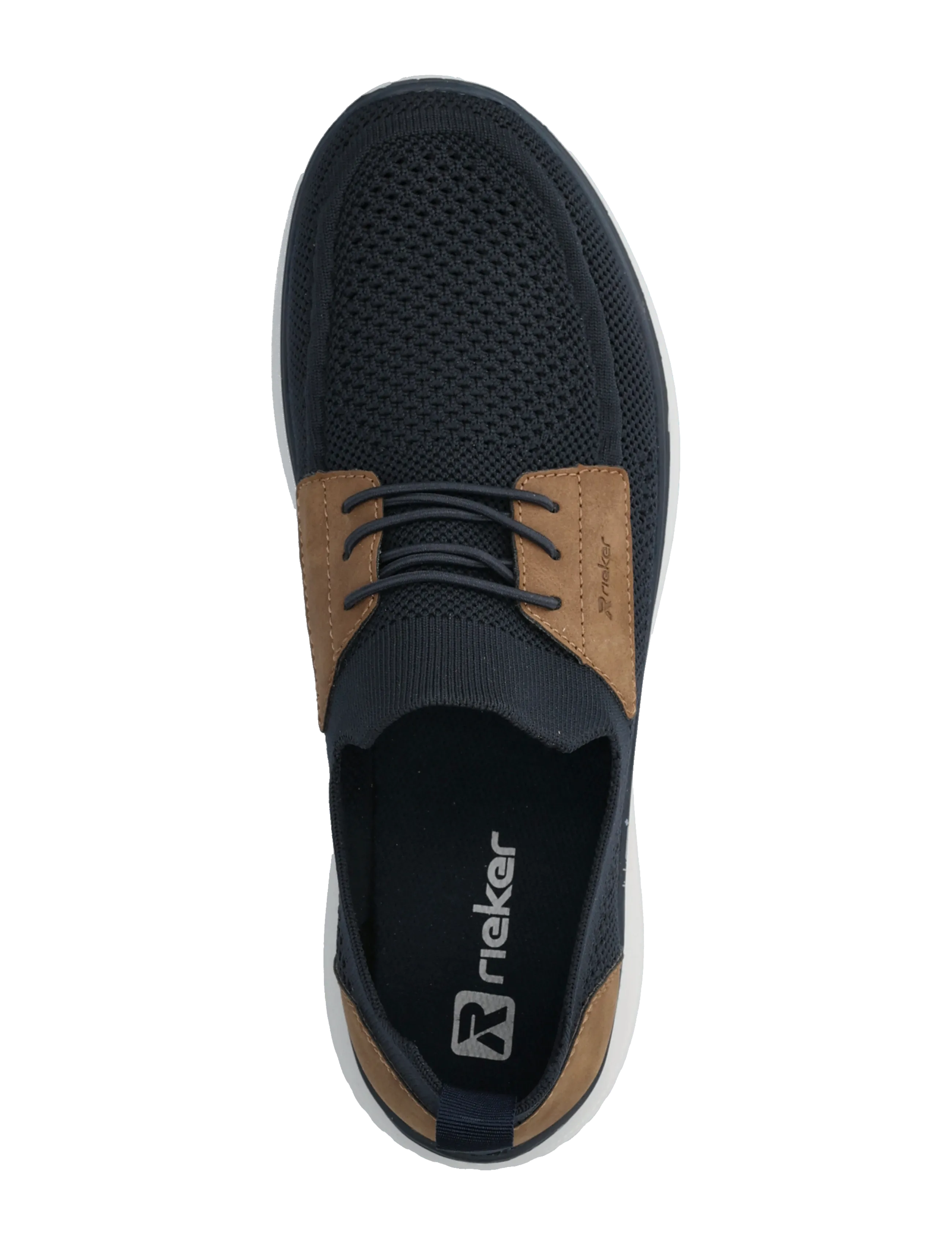 Rieker - Rieker Men's shoes B9656-14 blue - niedriger schnitt - blue - 3