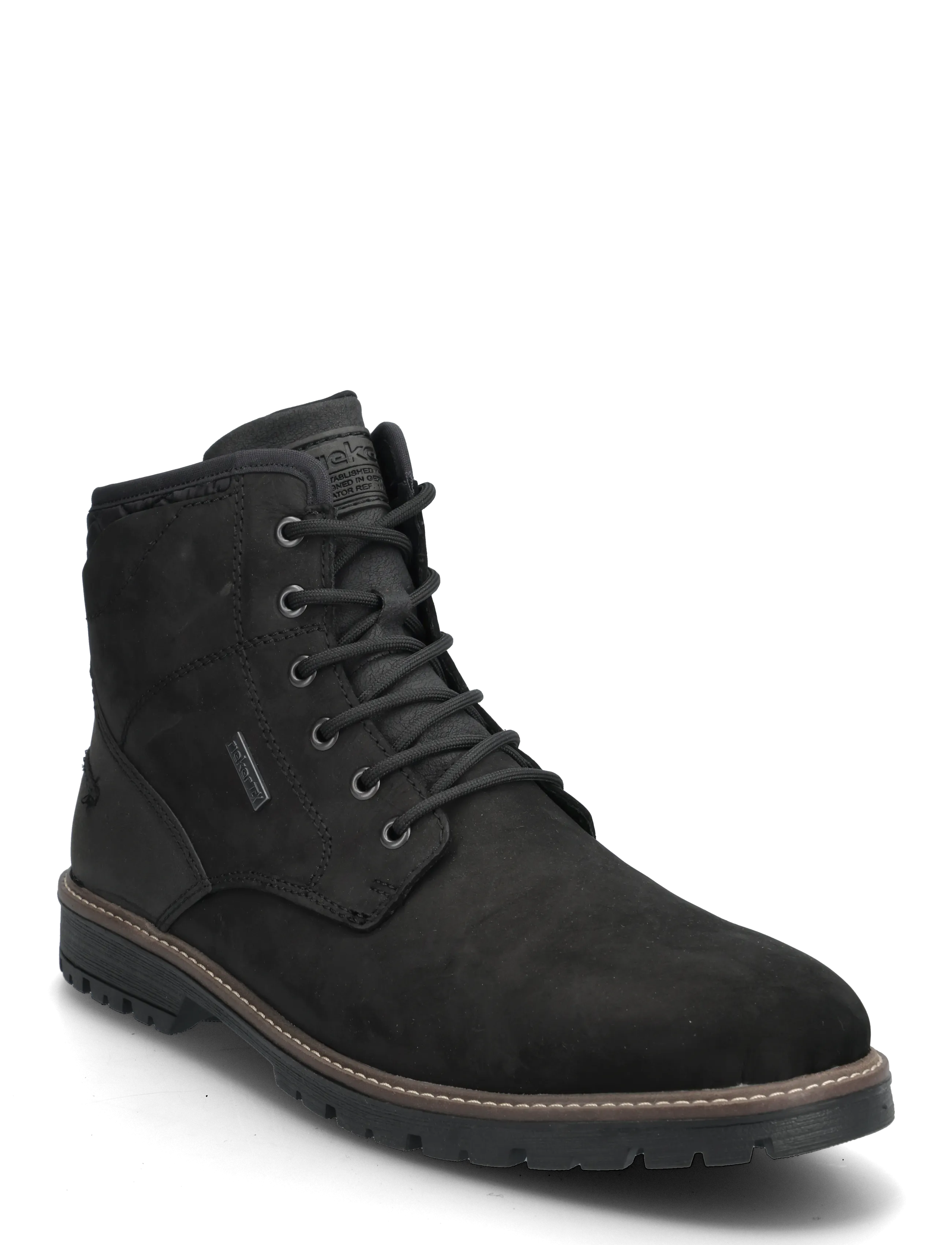Rieker Rieker Men's boots F3614-25 Brown - Schnürboots - BLACK / black