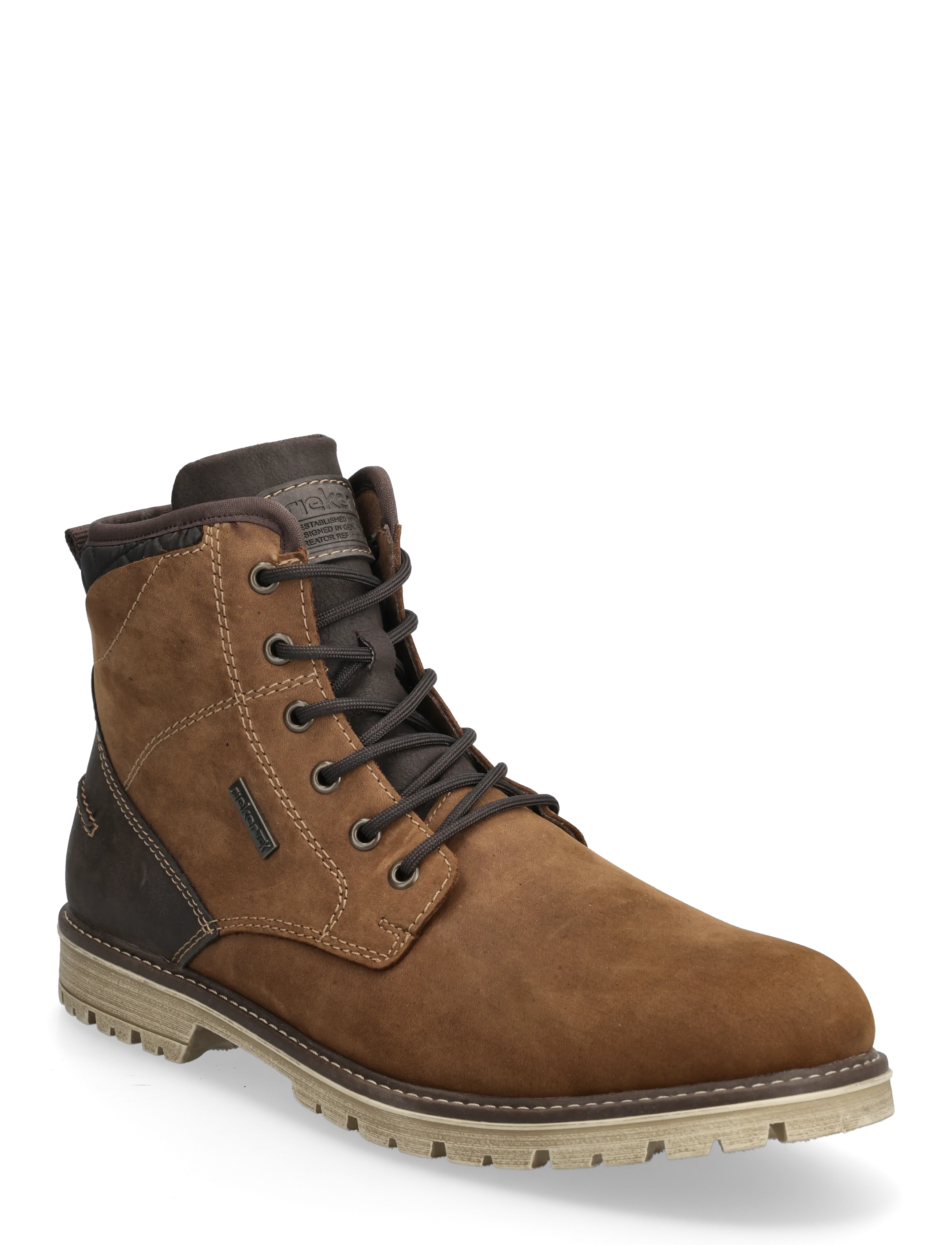 Rieker F3614 - Kozaki i trzewiki - BROWN / brown