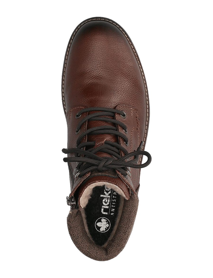Rieker - F3616-24 - snørestøvler - brown - 3