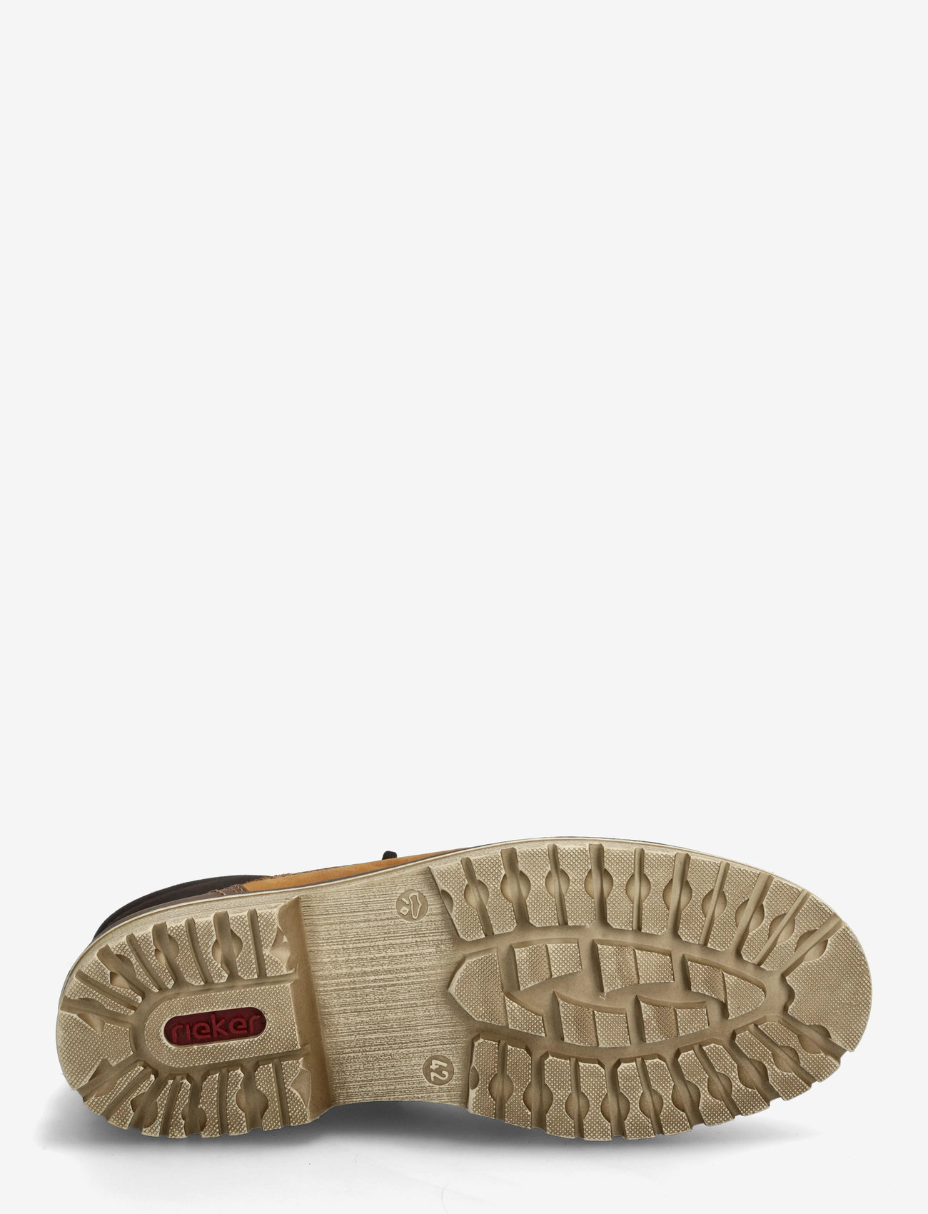 Rieker - F3622 - kängor med snörning - yellow - 4