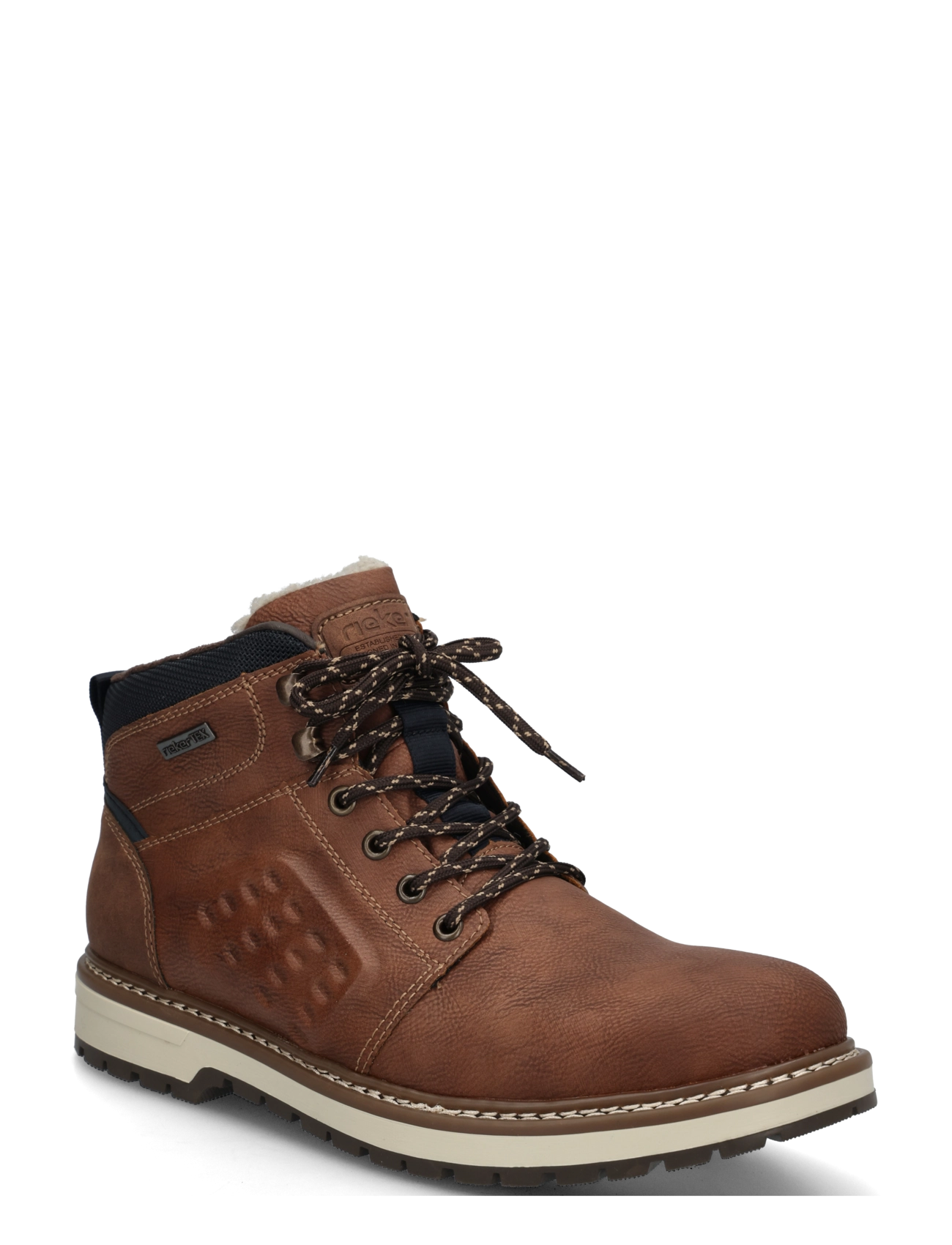 Rieker F3800-24 - Støvler med snøre - BROWN / brown