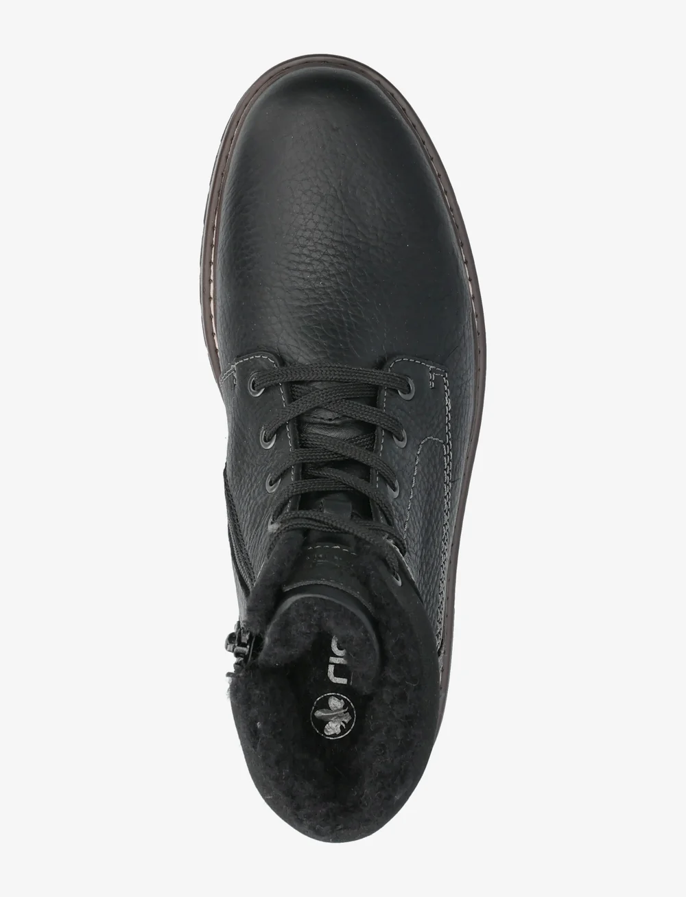 Rieker - F3842 - schnürboots - black - 3