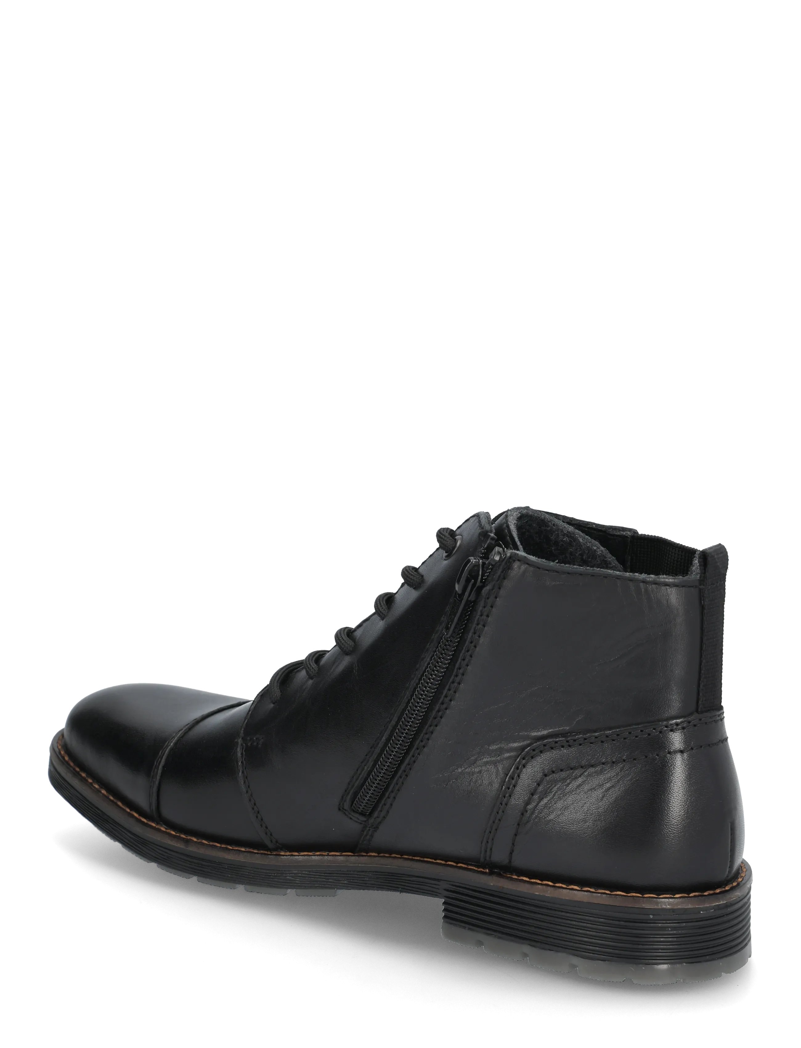 Rieker - F4512-00 - schnürstiefel - black - 1