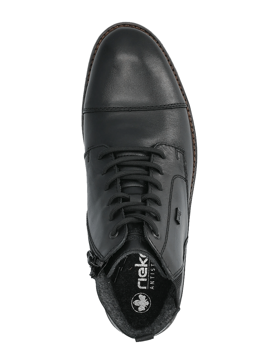 Rieker - F4512-00 - schnürstiefel - black - 3