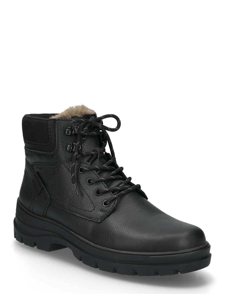 Rieker - F5400-00 - kängor med snörning - black - 0