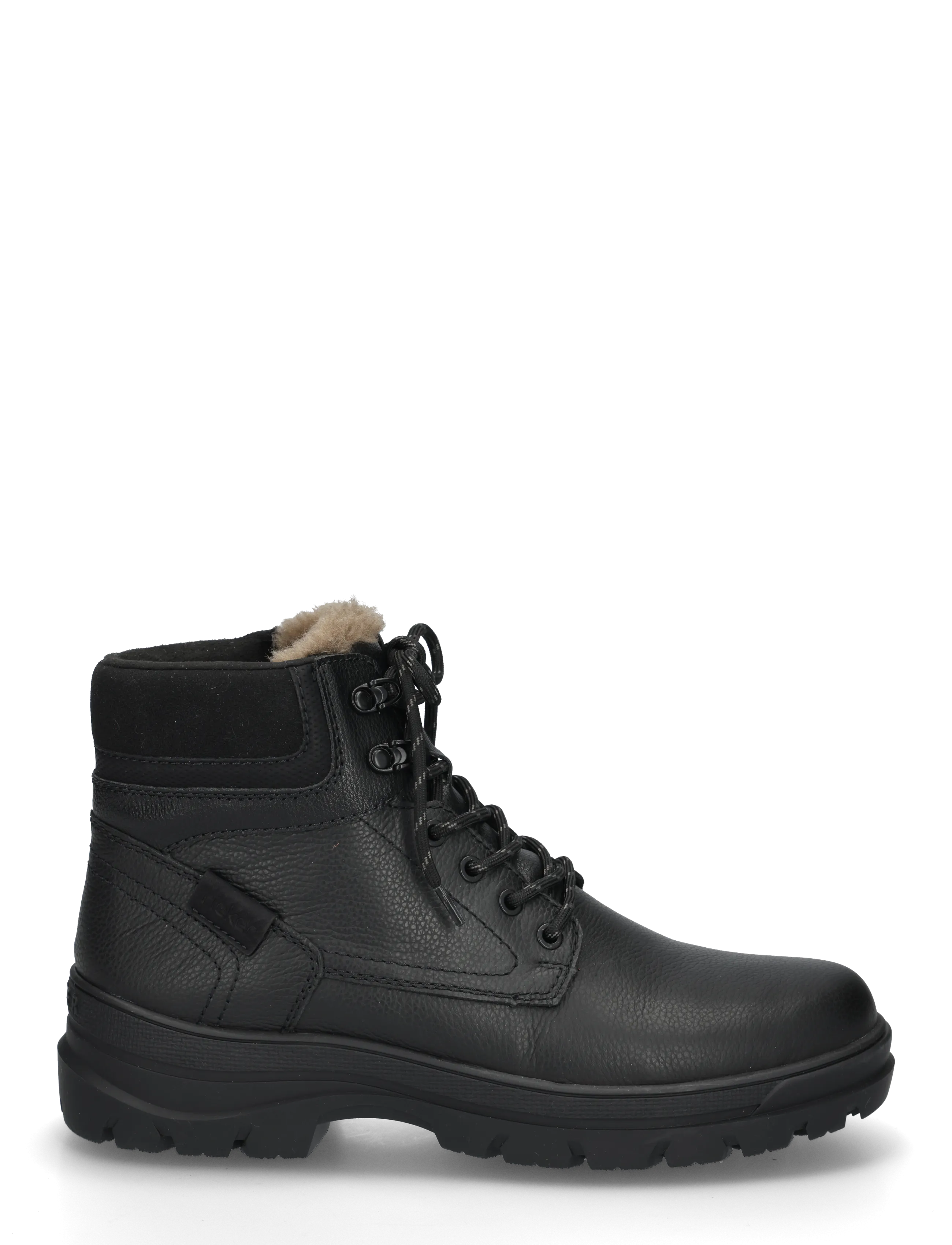 Rieker - F5400-00 - kängor med snörning - black - 2