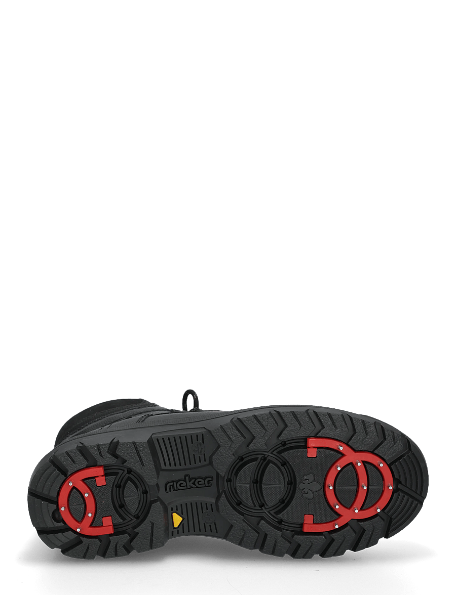 Rieker - F5400-00 - snørestøvler - black - 4