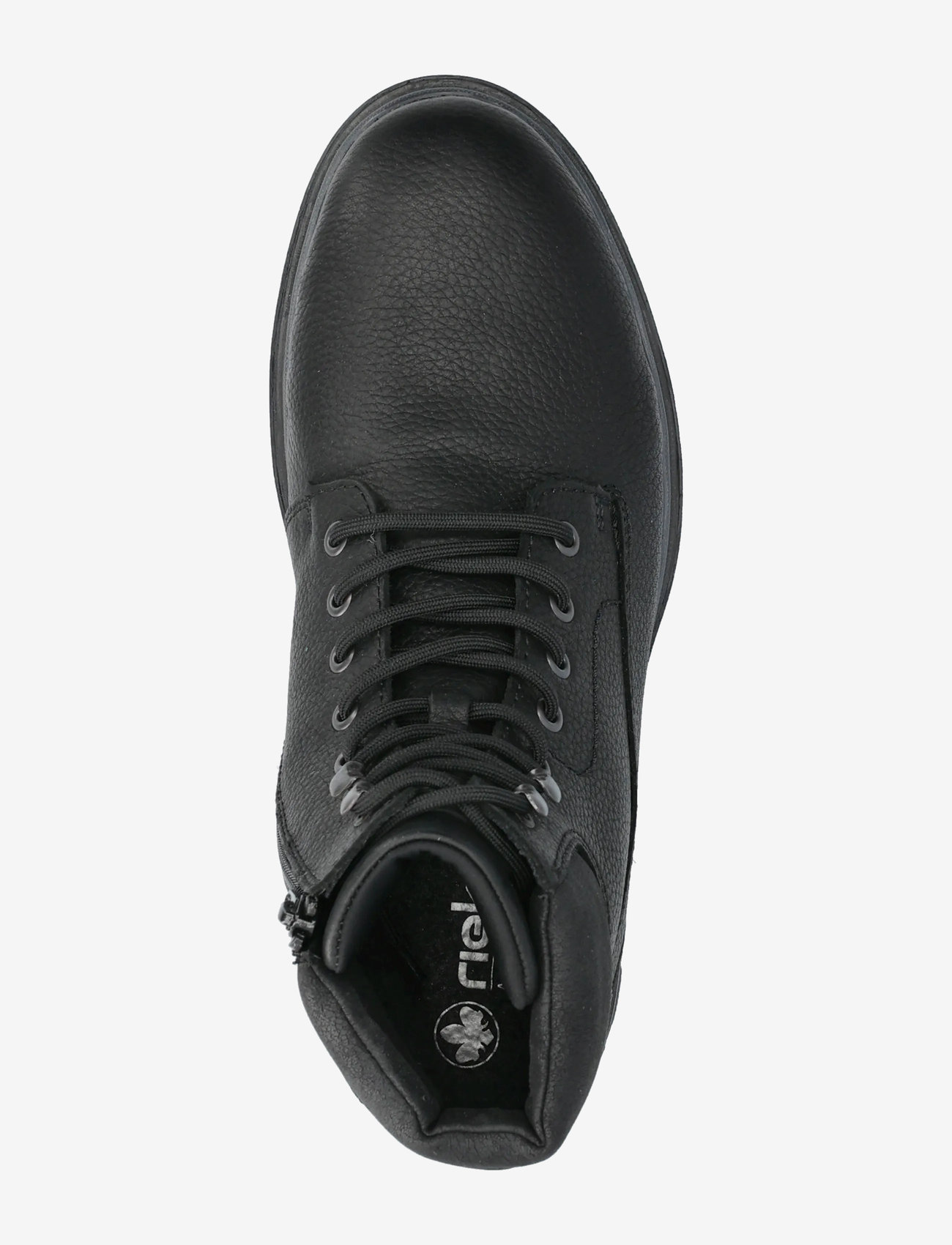 Rieker - F7024 - kängor med snörning - black - 3