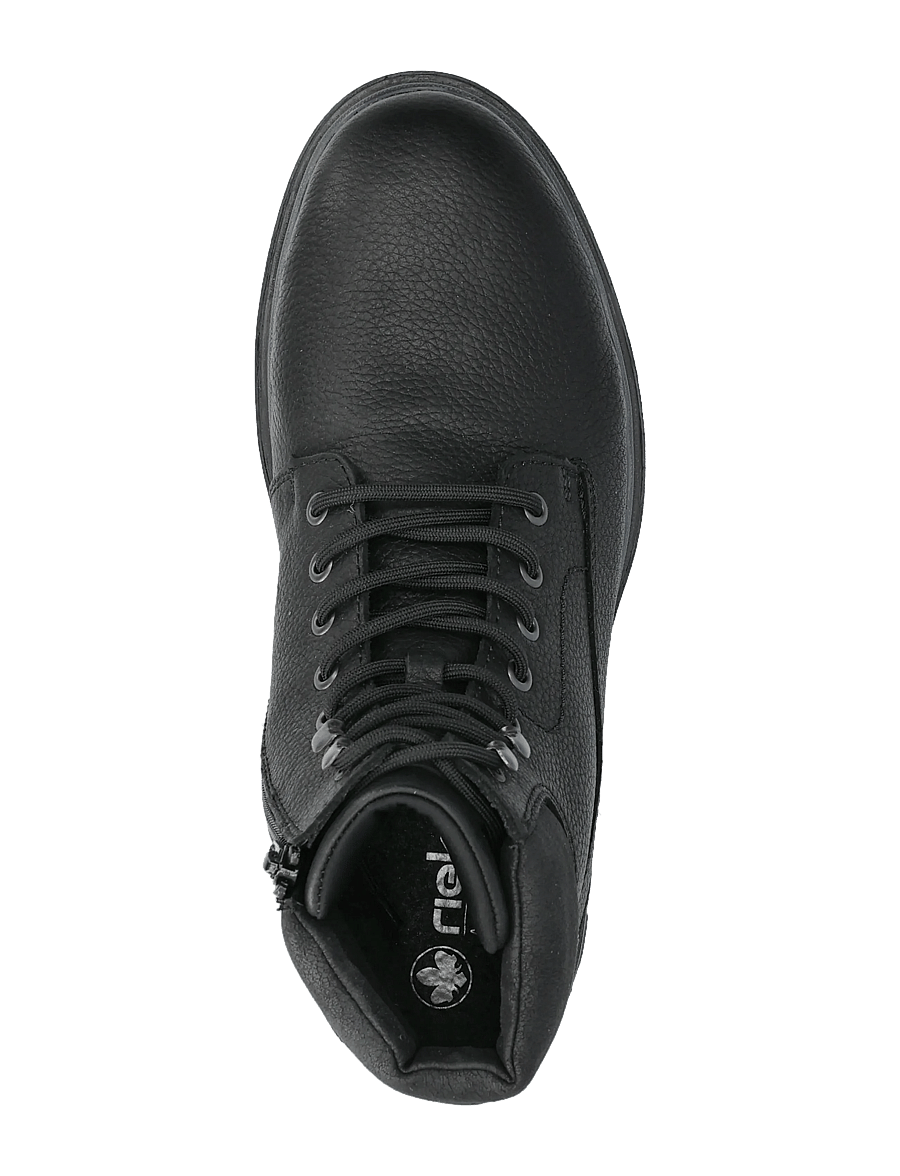 Rieker - F7024 - schnürboots - black - 3