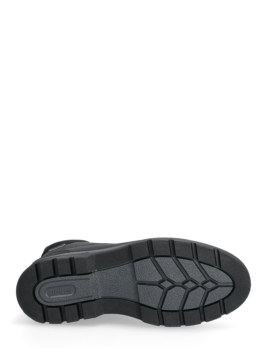 Rieker - F7024 - schnürboots - black - 4
