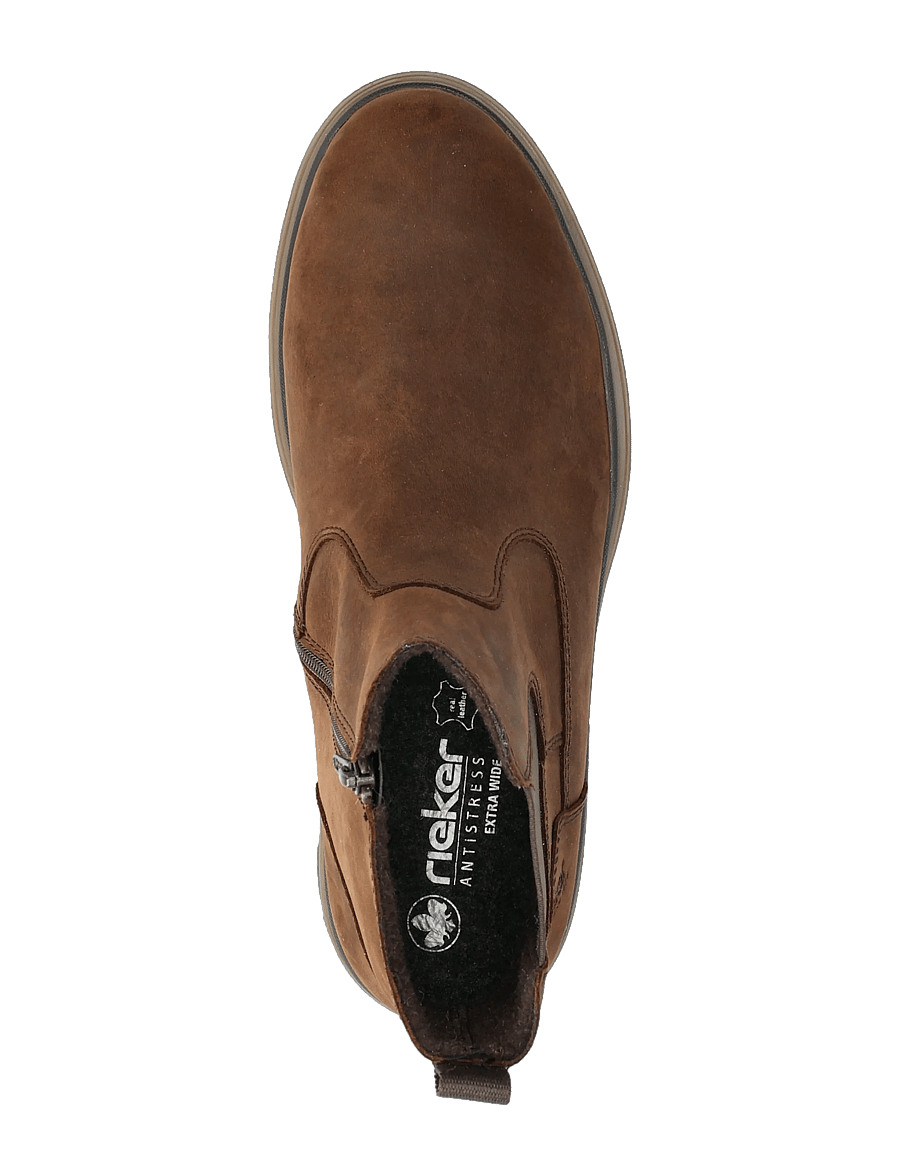 Rieker - F7051 - chelsea-stígvél - brown - 3