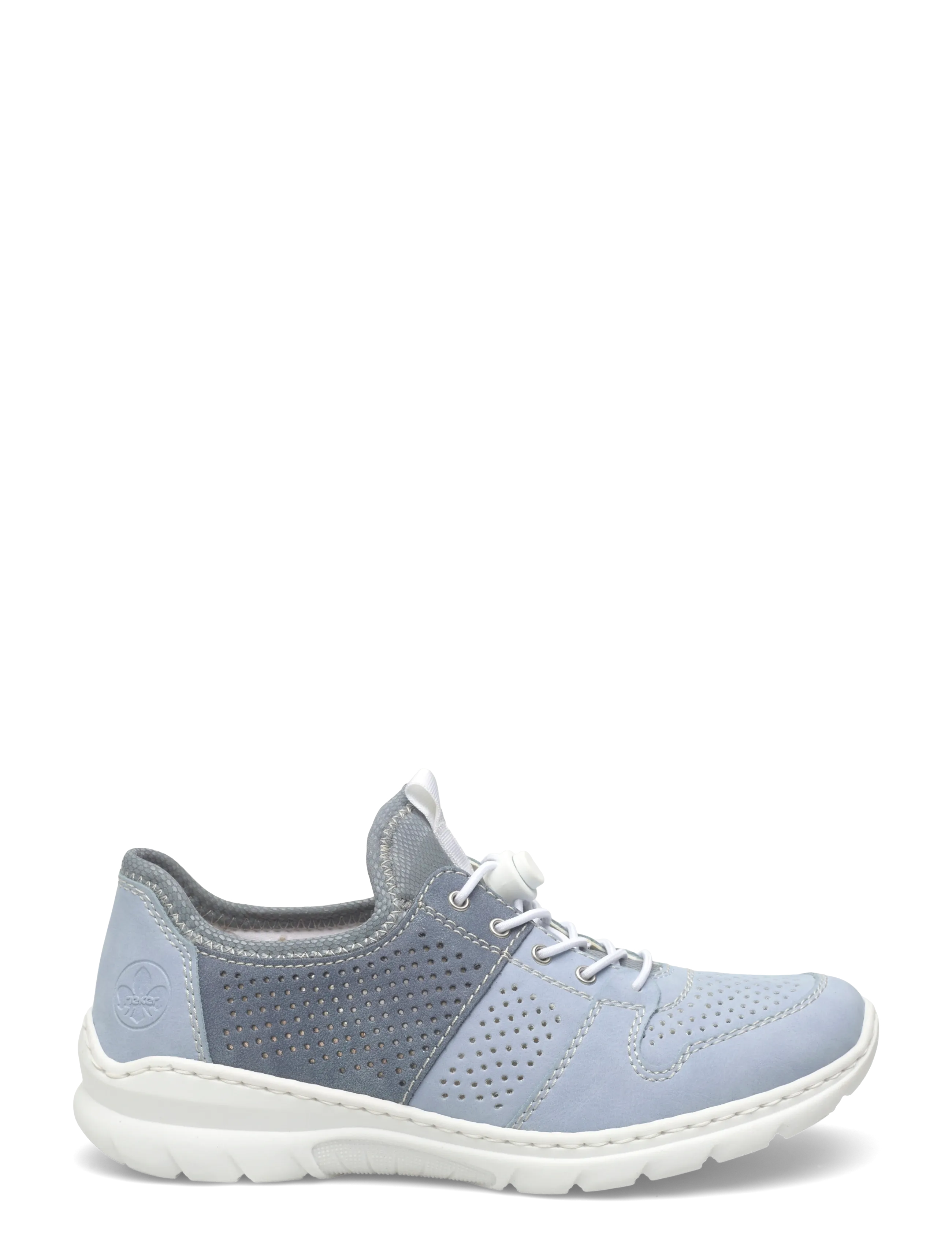 Rieker - Rieker ladies shoes L3254-62 - lágir strigaskór - blue - 1