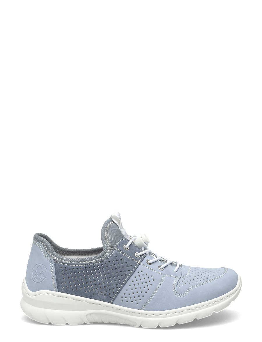 Rieker - Rieker ladies shoes L3254-62 - låga sneakers - blue - 1