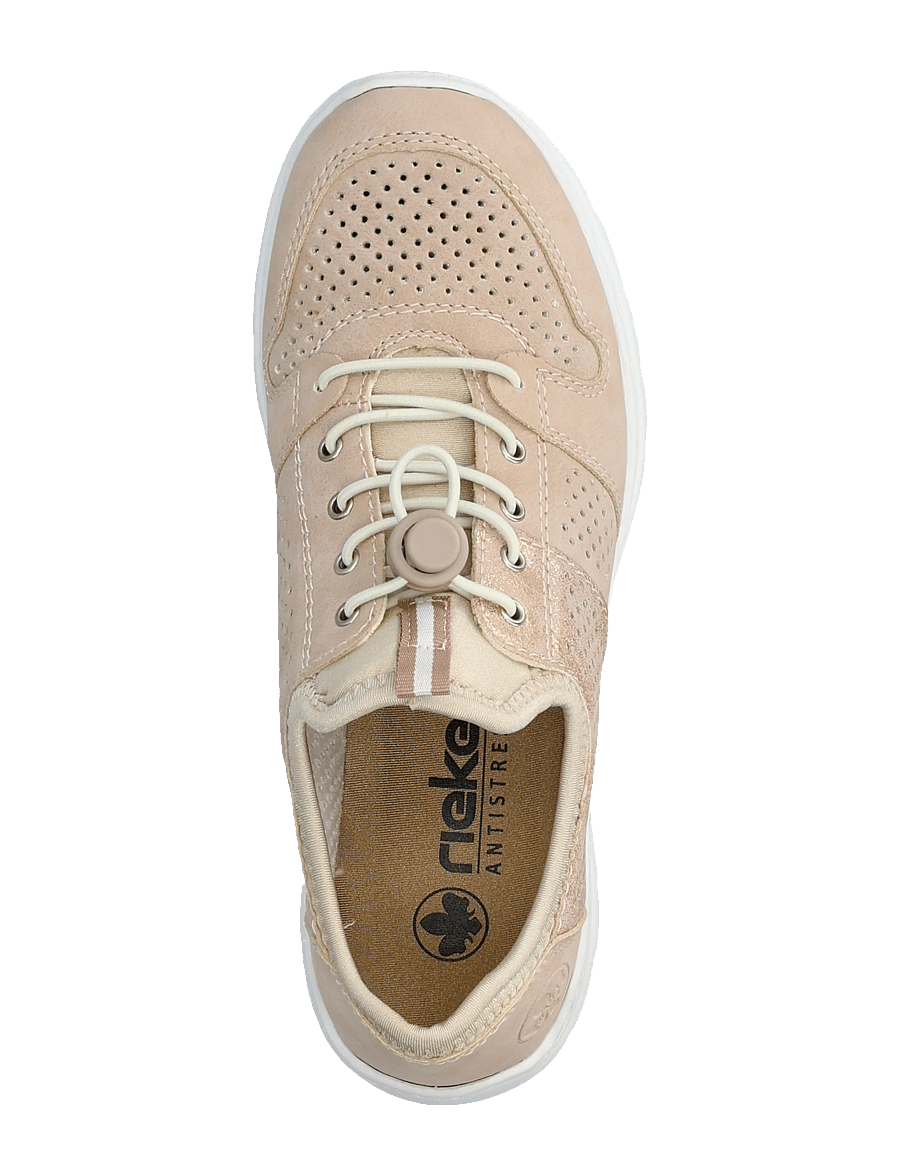 Rieker - Rieker ladies shoes L3254-62 - niedrige sneaker - red - 3