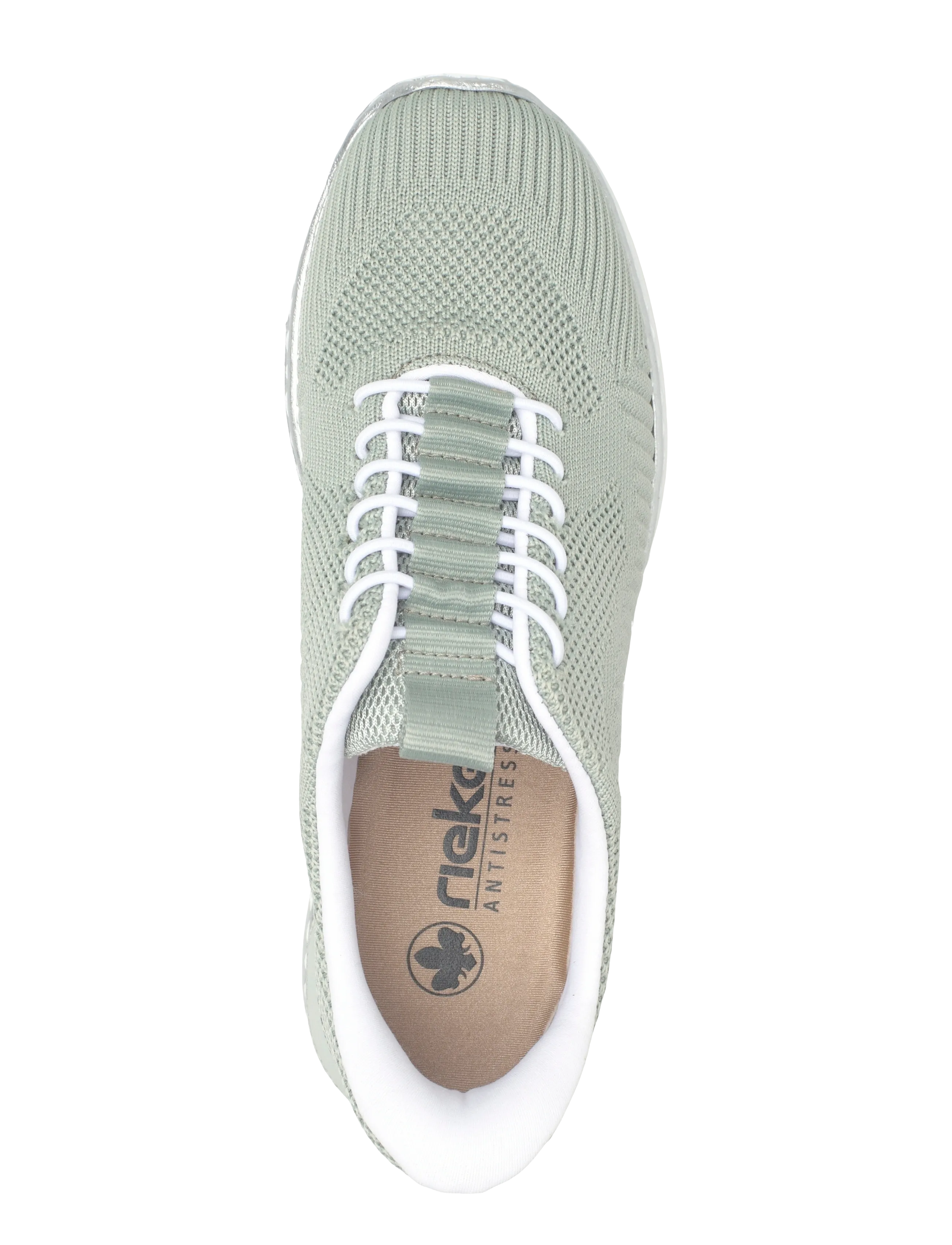 Rieker - L3262-52 - niedrige sneaker - green - 3