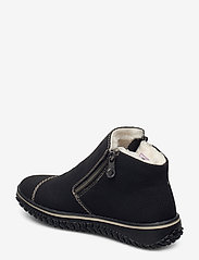 Rieker - L4270-00 - flat ankle boots - black - 2
