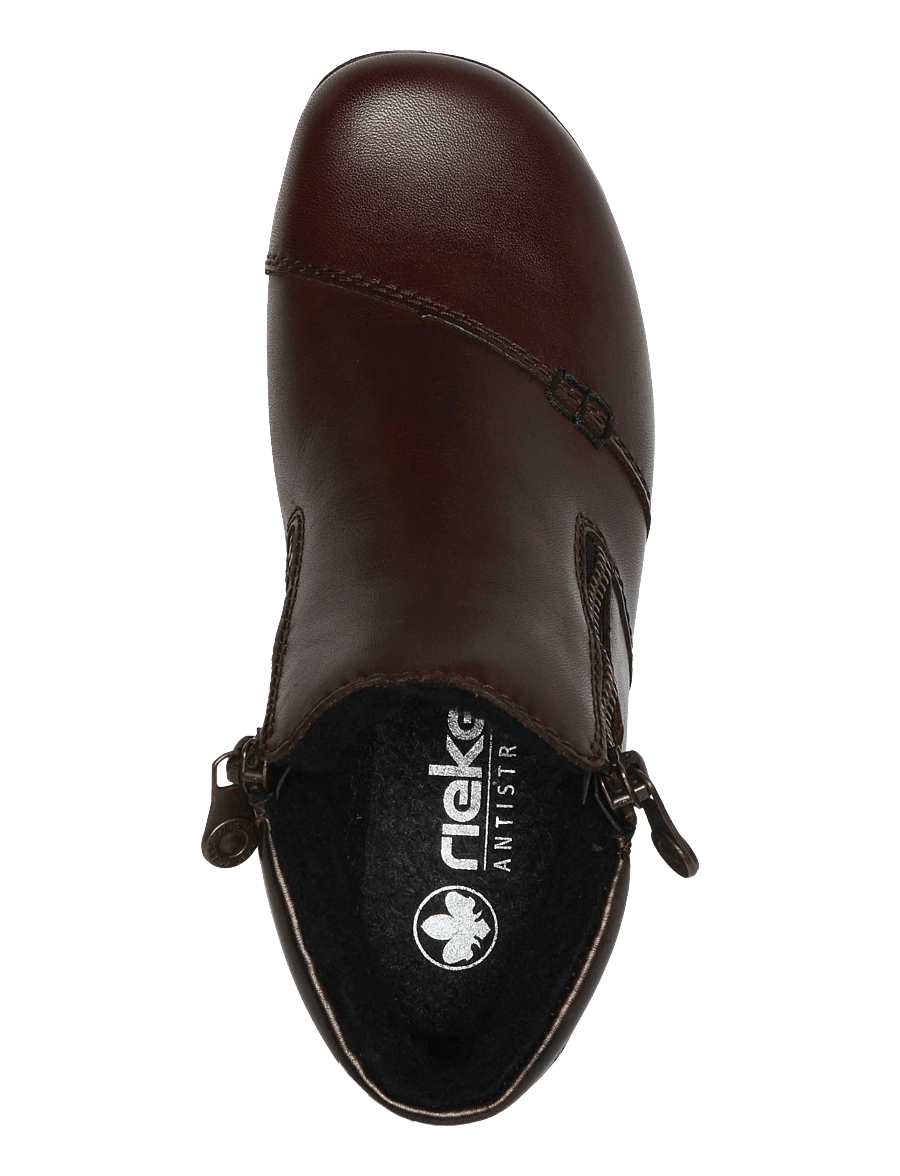 Rieker - L4655-27 - madalad poolsaapad - brown - 3