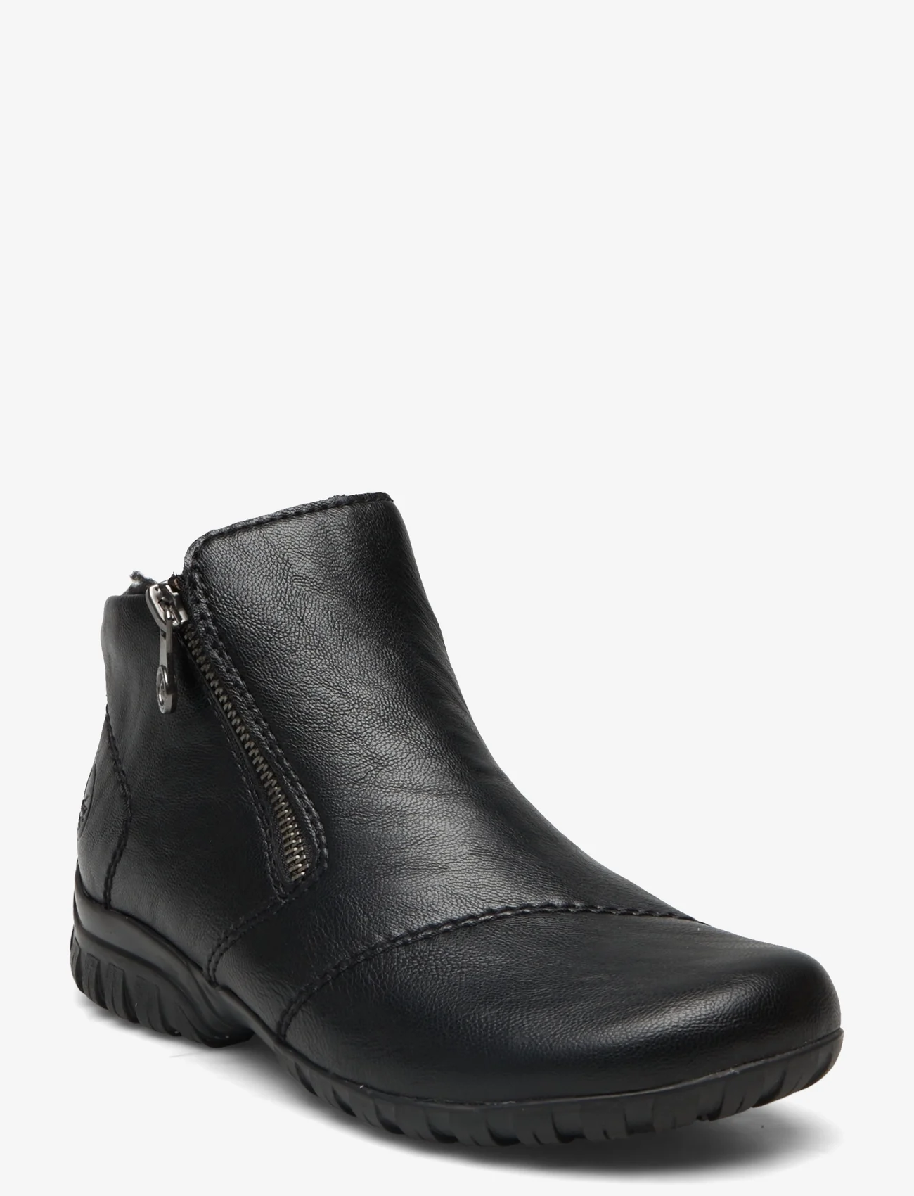 Rieker - L4663-01 - flat ankle boots - black - 0