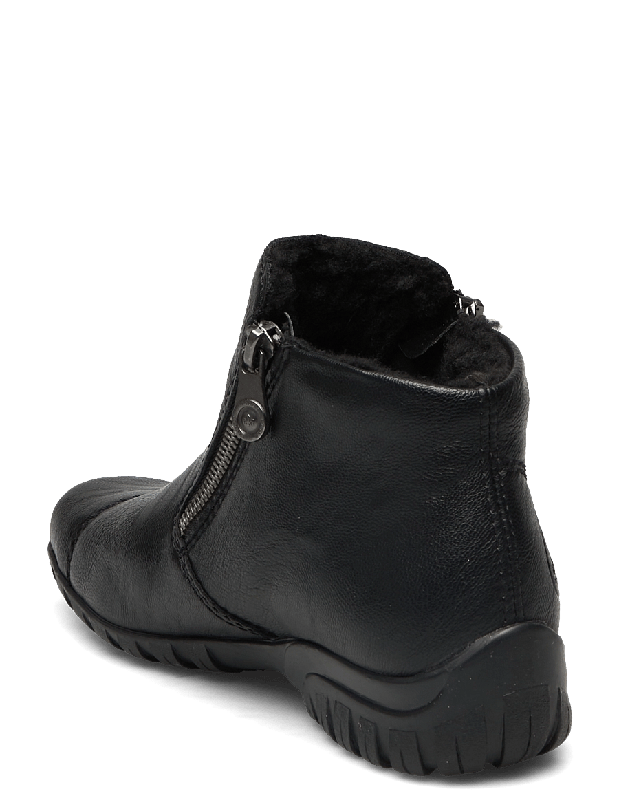 Rieker - L4663 - madalad poolsaapad - black - 2
