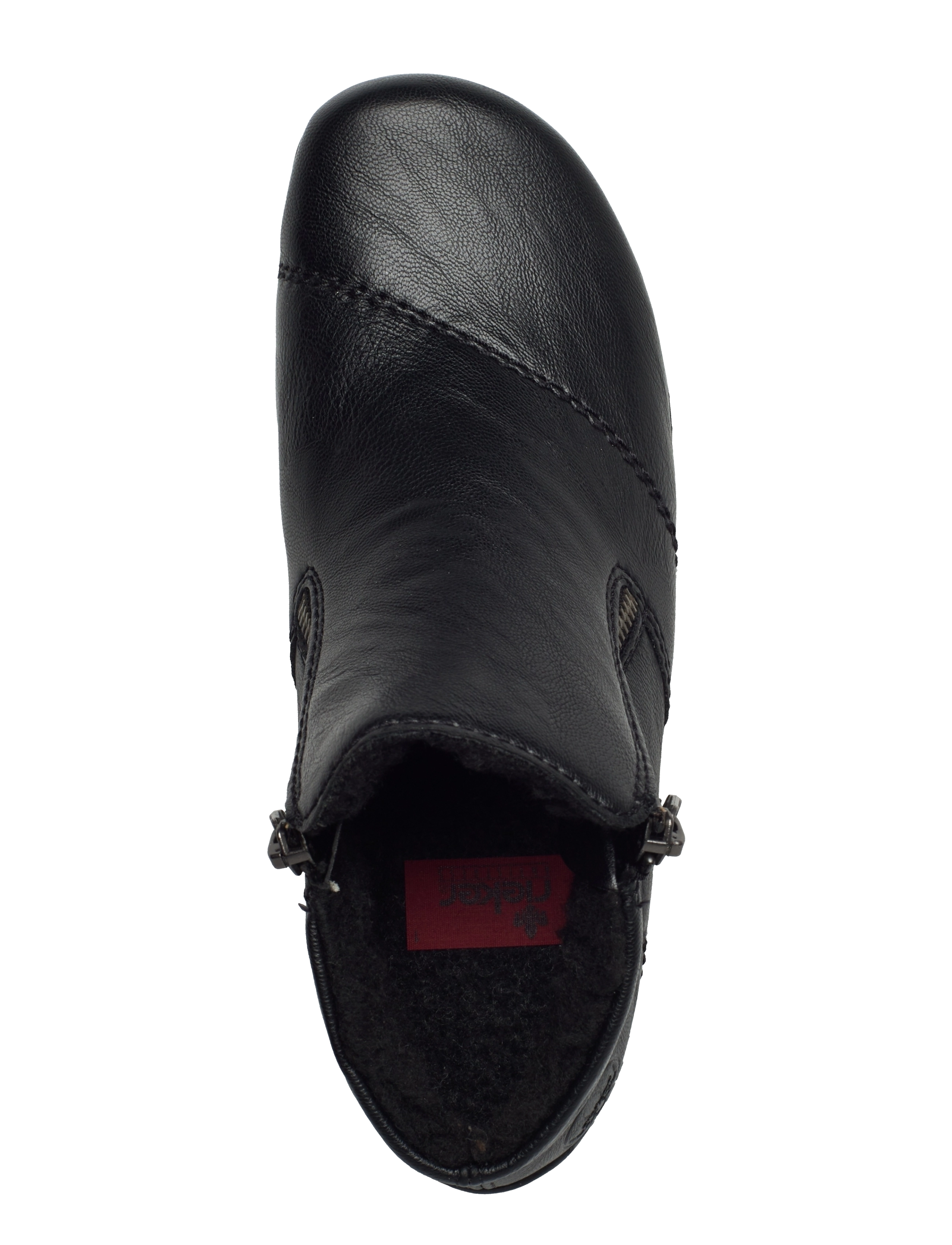 Rieker - L4663 - madalad poolsaapad - black - 3