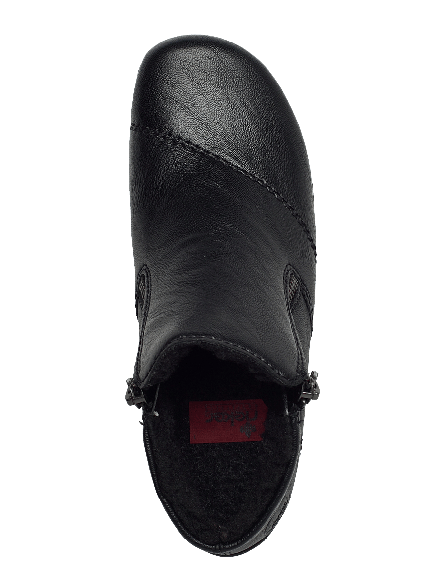 Rieker - L4663 - madalad poolsaapad - black - 3