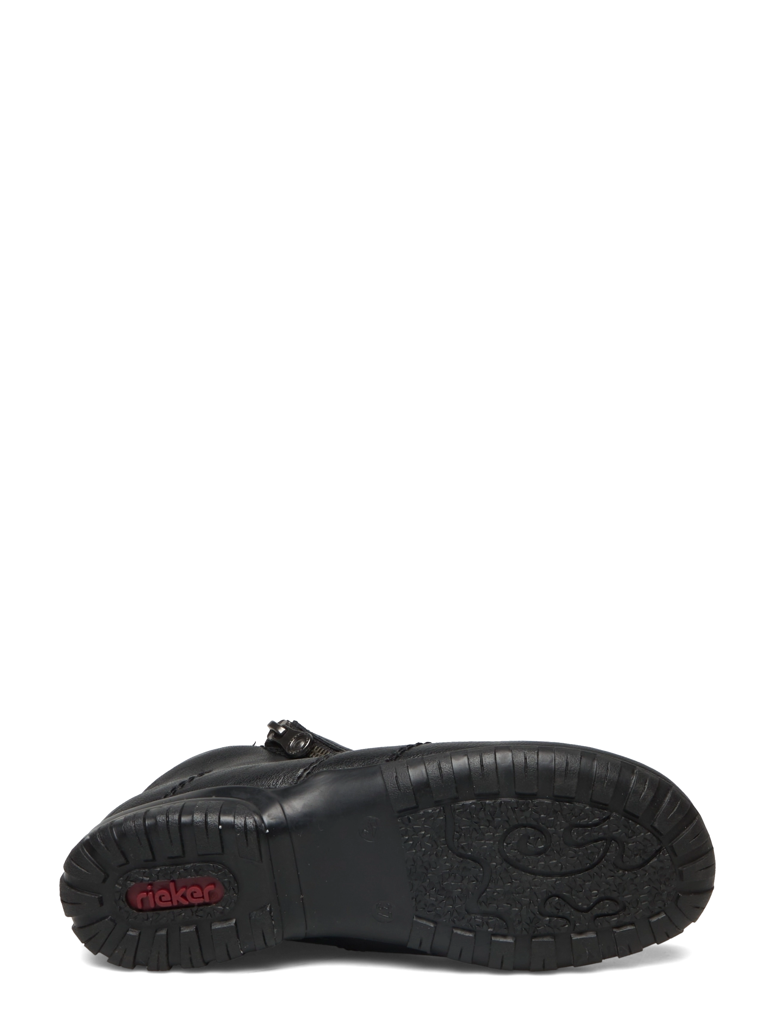Rieker - L4663 - madalad poolsaapad - black - 4
