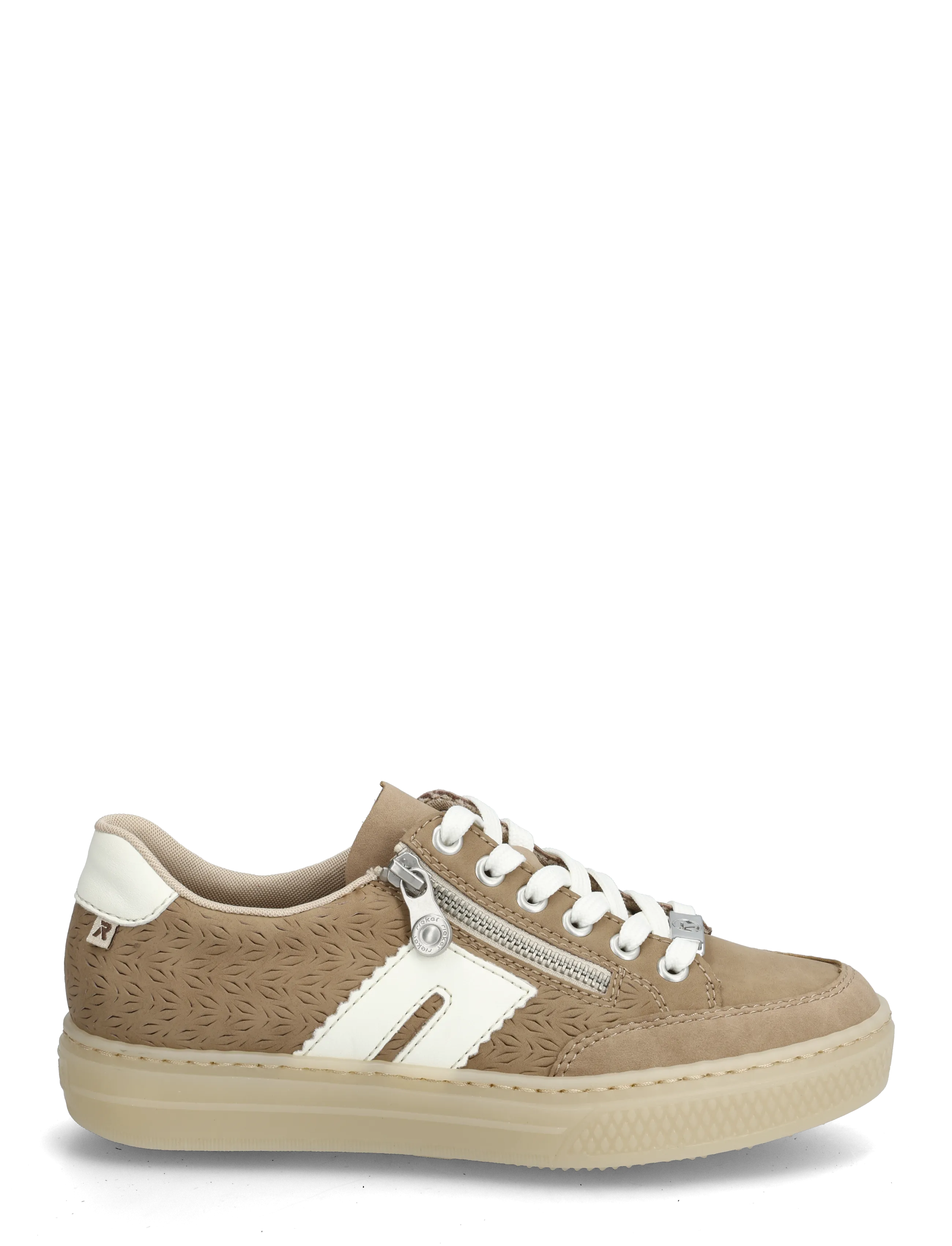 Rieker - Ladies shoes - low tops - beige - 1