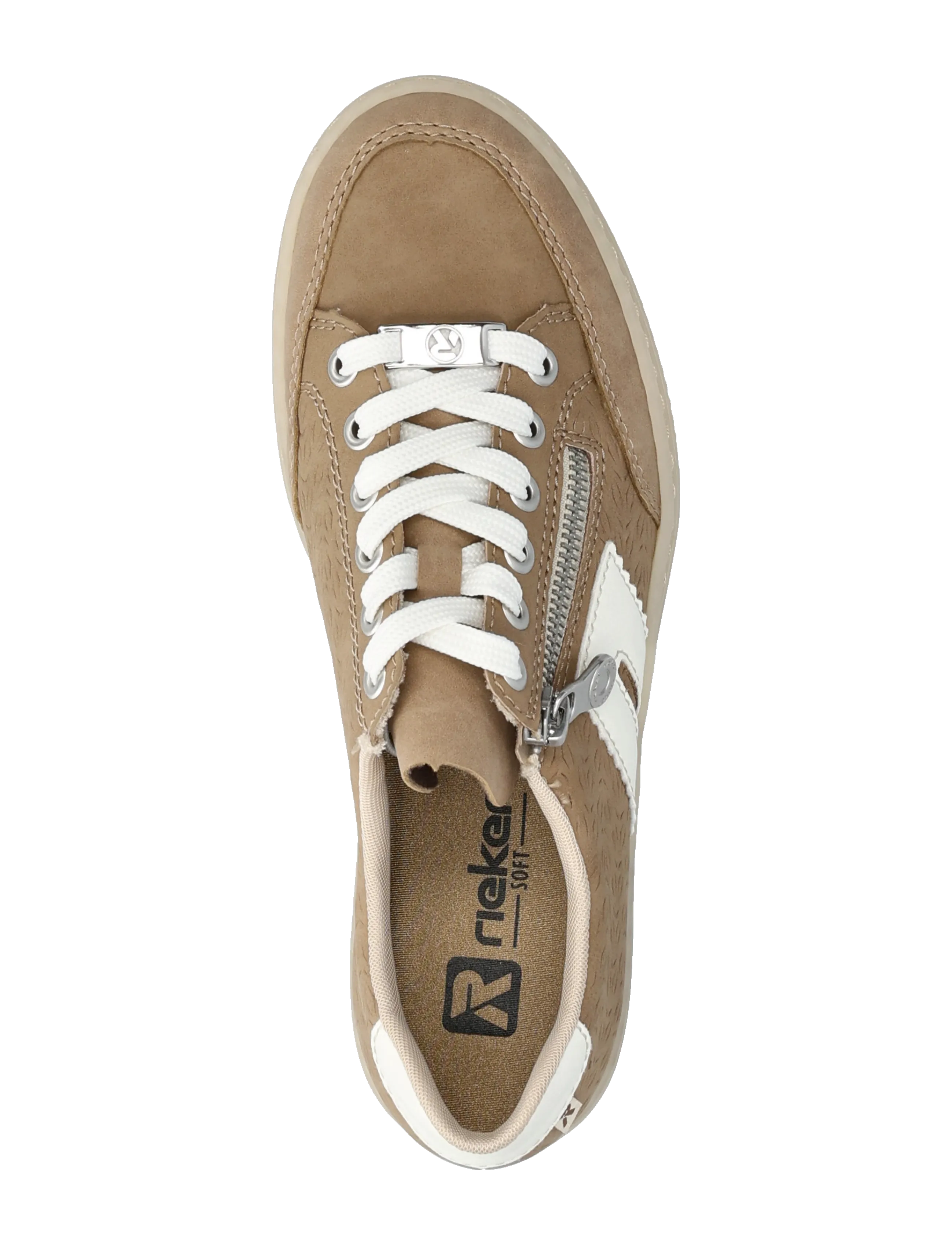 Rieker - Rieker Ladies shoes L5903-20 - baskets basses - beige - 3
