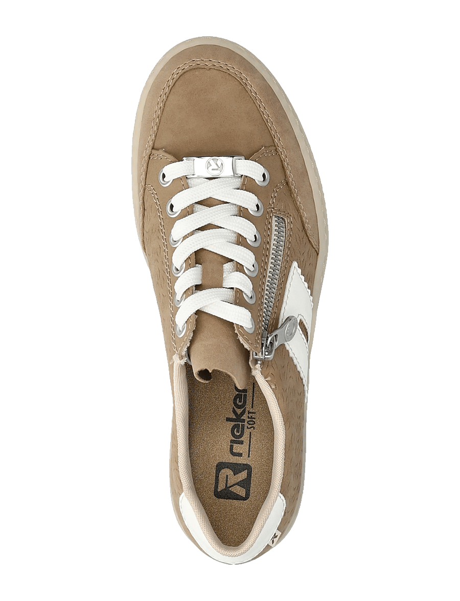 Rieker - Ladies shoes - low tops - beige - 3