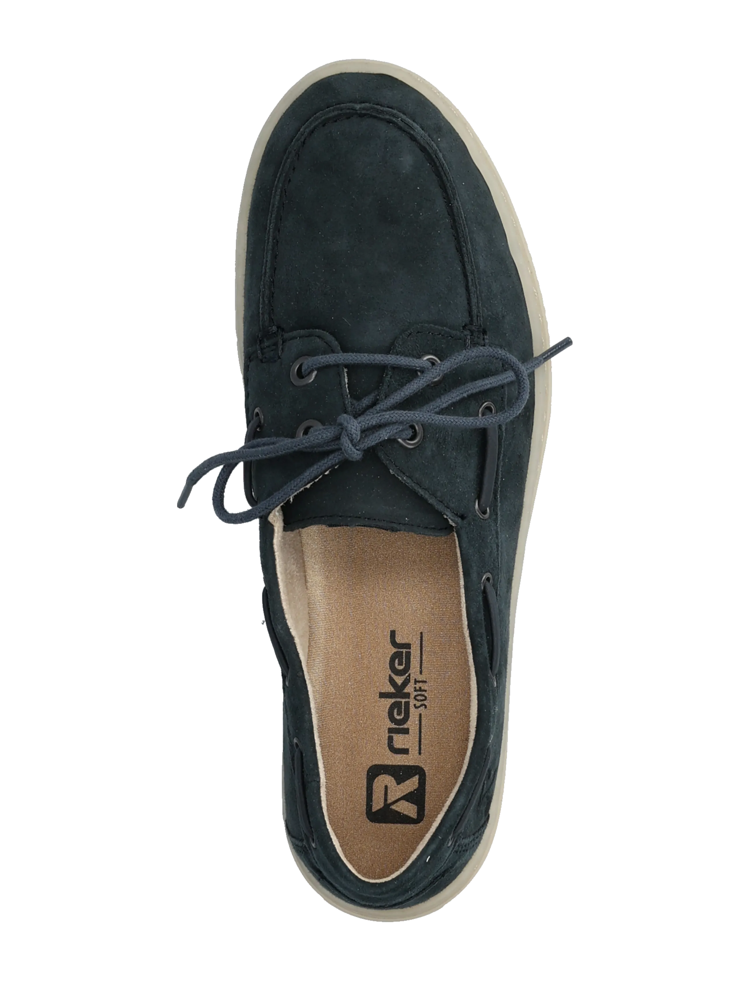 Rieker - L5905-14 - chaussure bateau - blue - 3