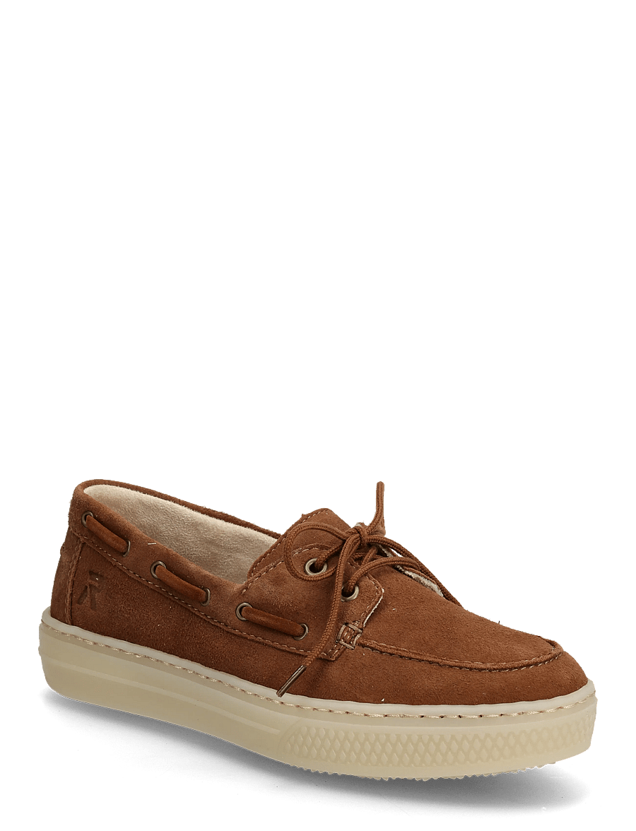 Rieker - L5905-24 - boat shoes - brown - 0