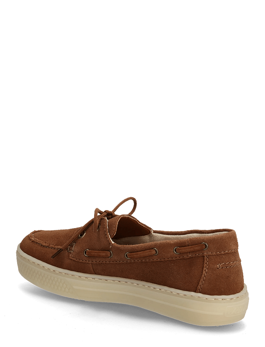 Rieker - L5905-24 - boat shoes - brown - 2